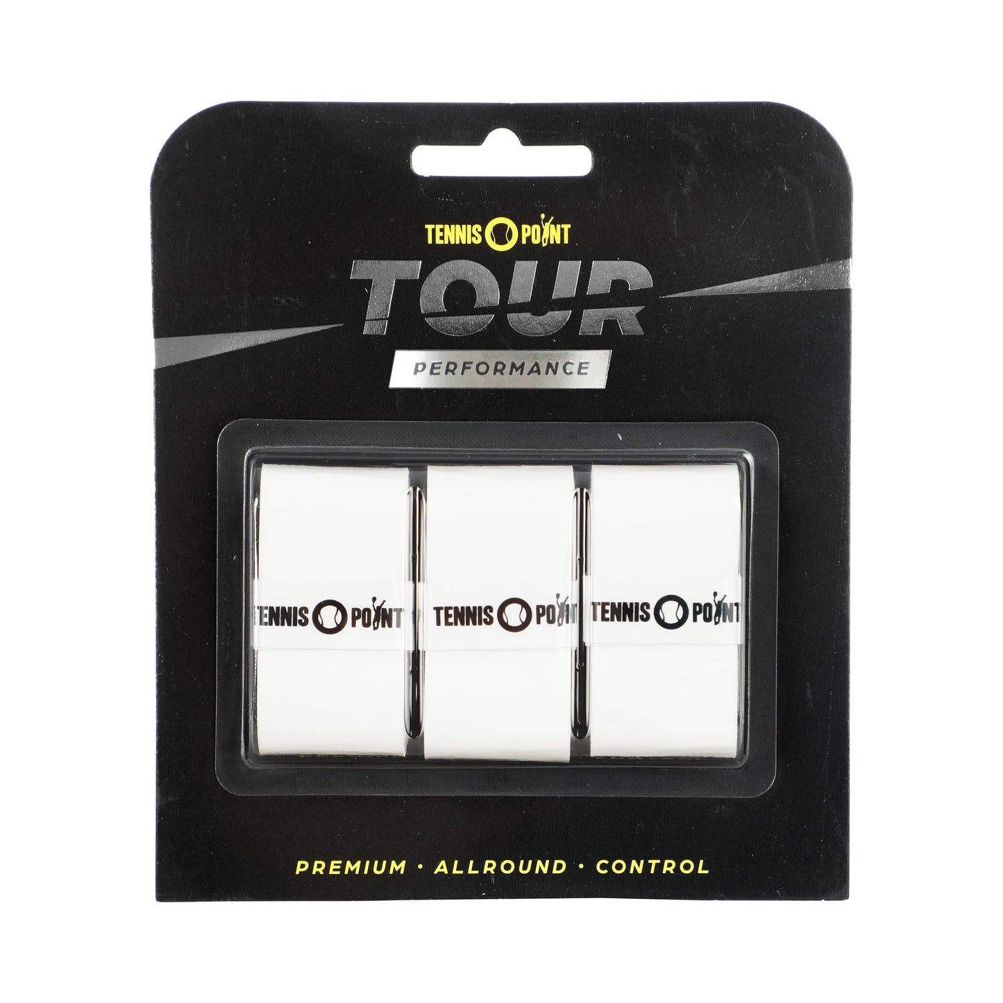 Tennis-Point Tour Performance 3 Pack - white