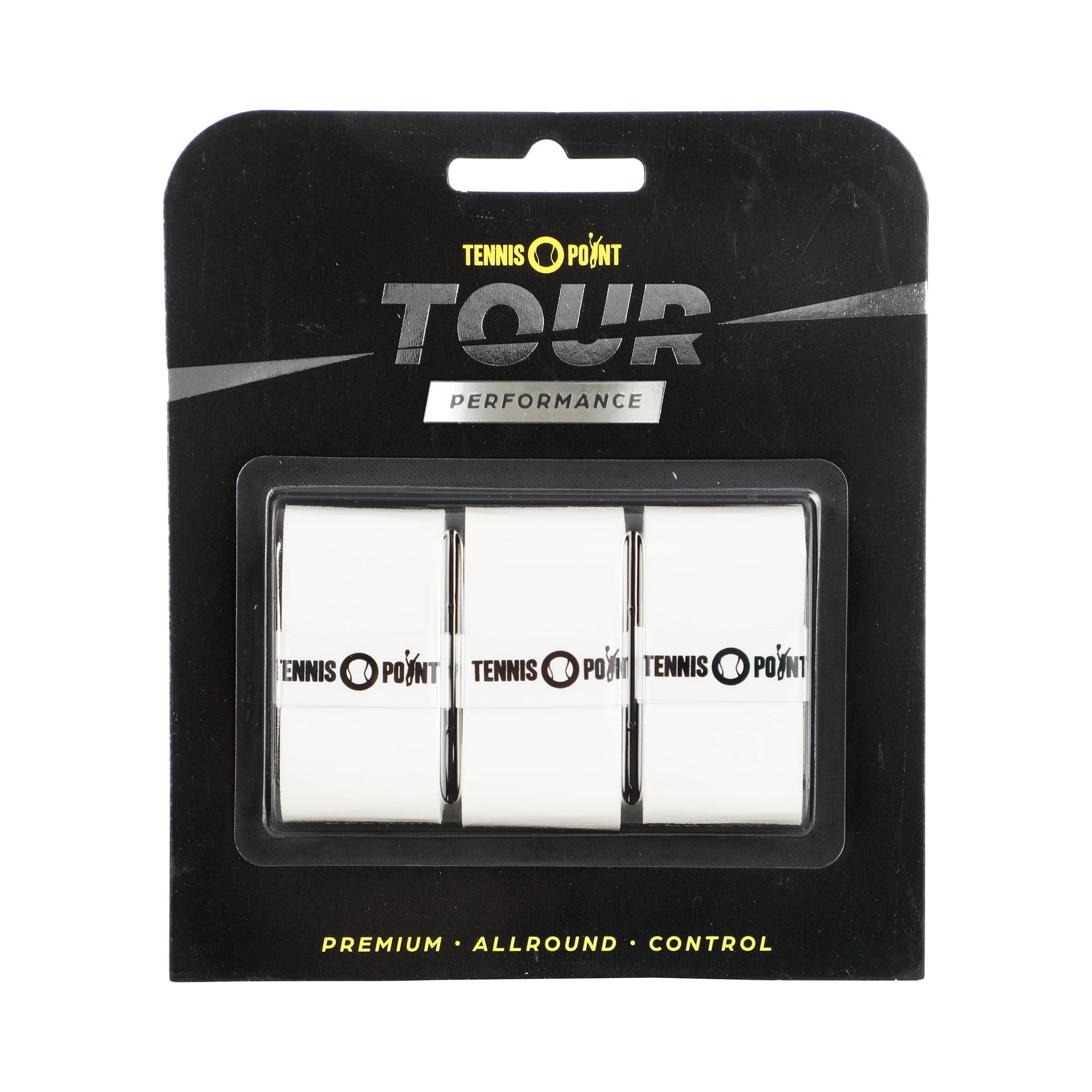Tennis-Point Tour Performance 3 Pack - white