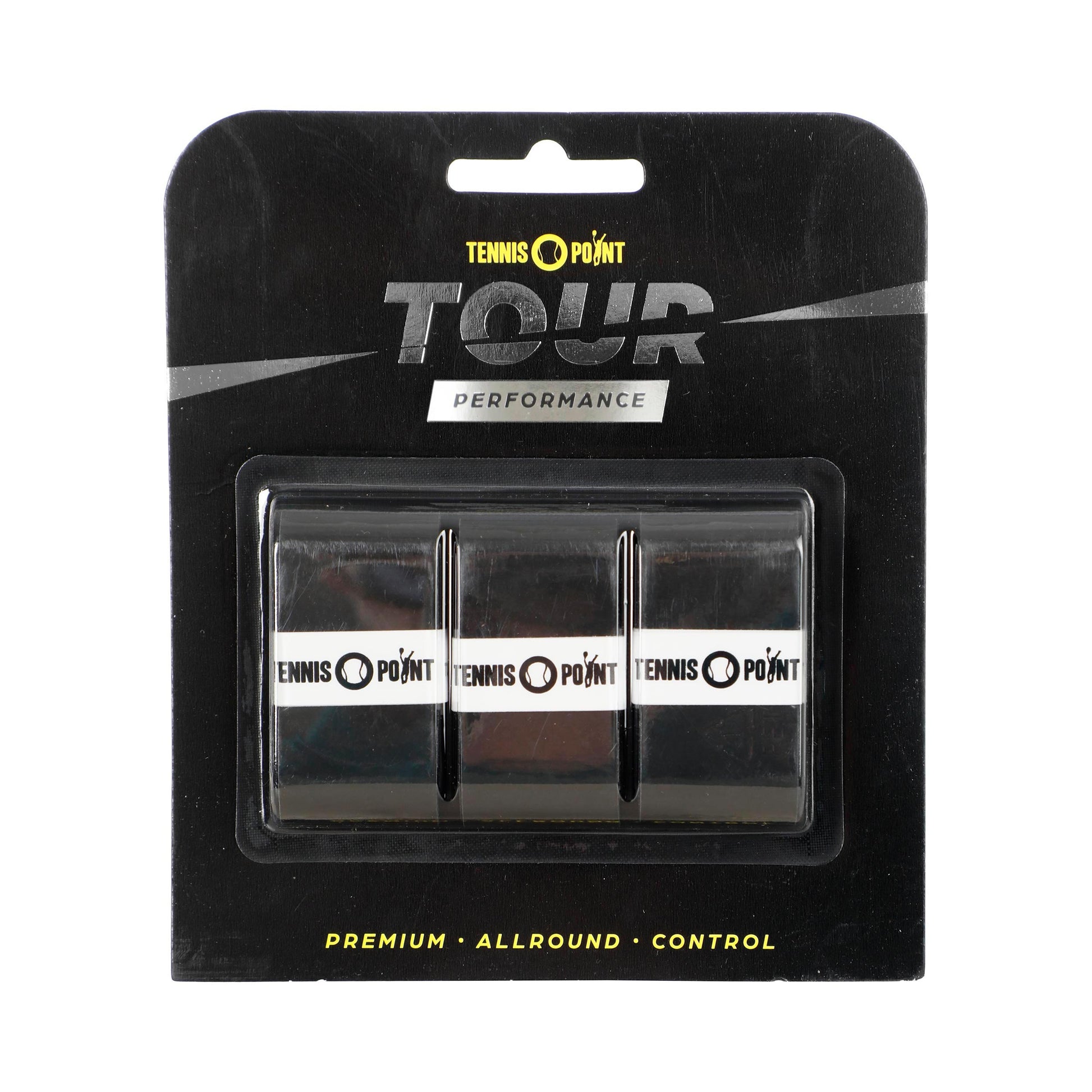 Tennis-Point Tour Performance 3 Pack - black