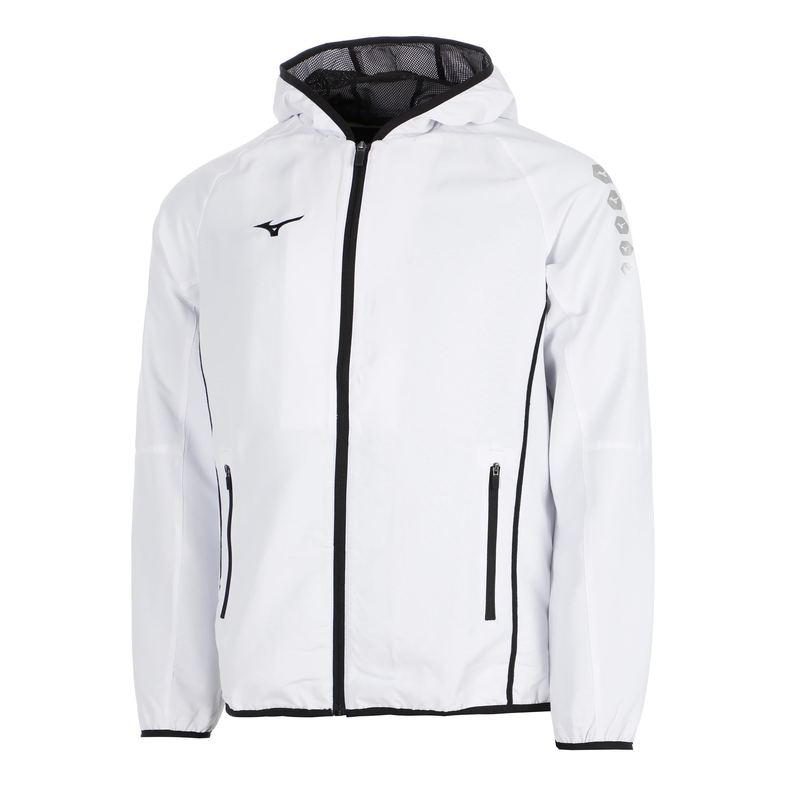 Nagasaki Micro Training jacket Men - white, black | Tennis-Point