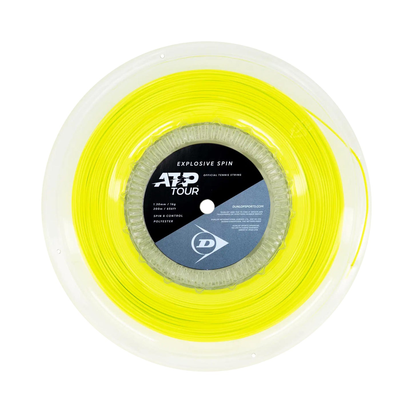 Dunlop Explosive Spin String reel 200m - yellow
