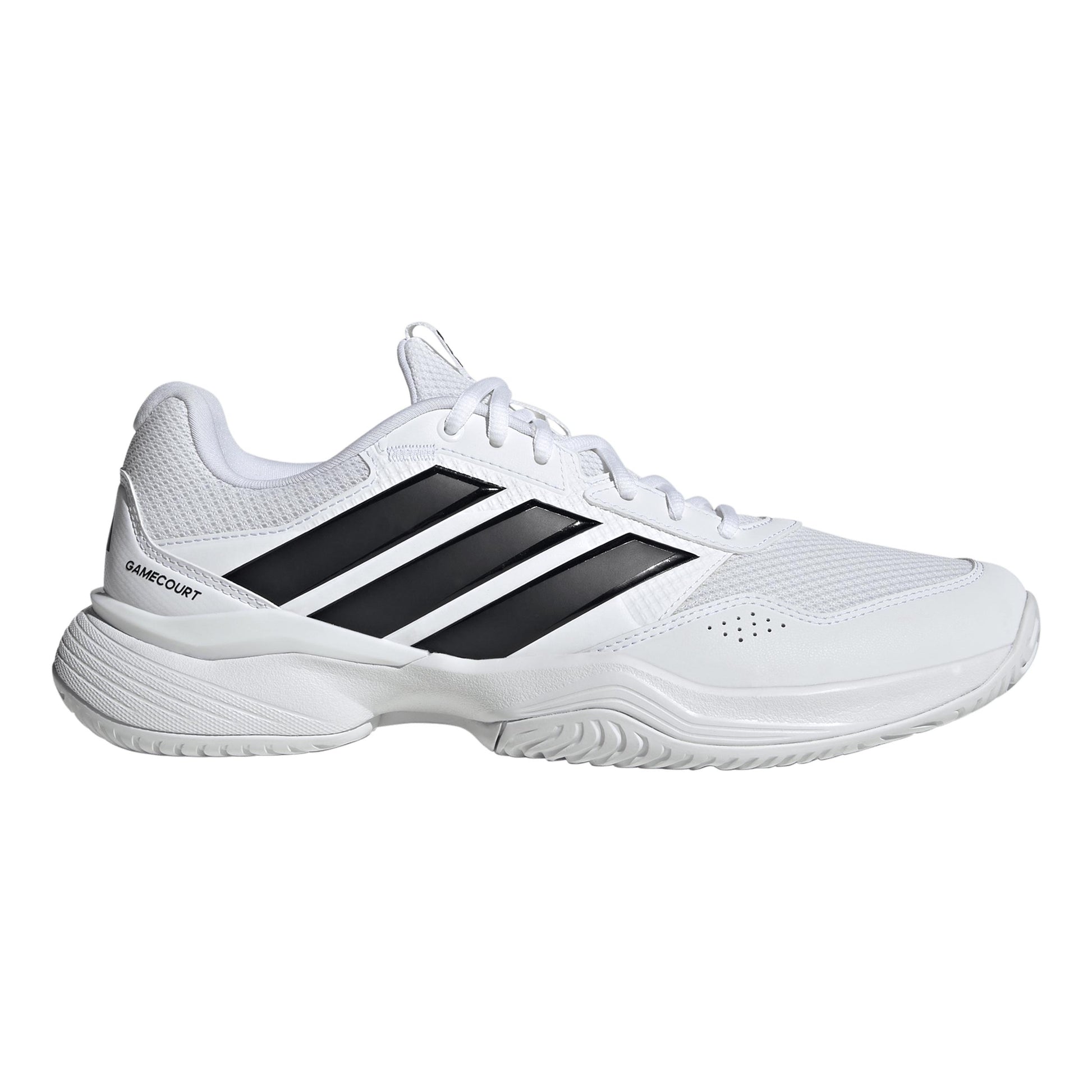adidas GameCourt 3 Allcourtschuh Herren - weiß, schwarz