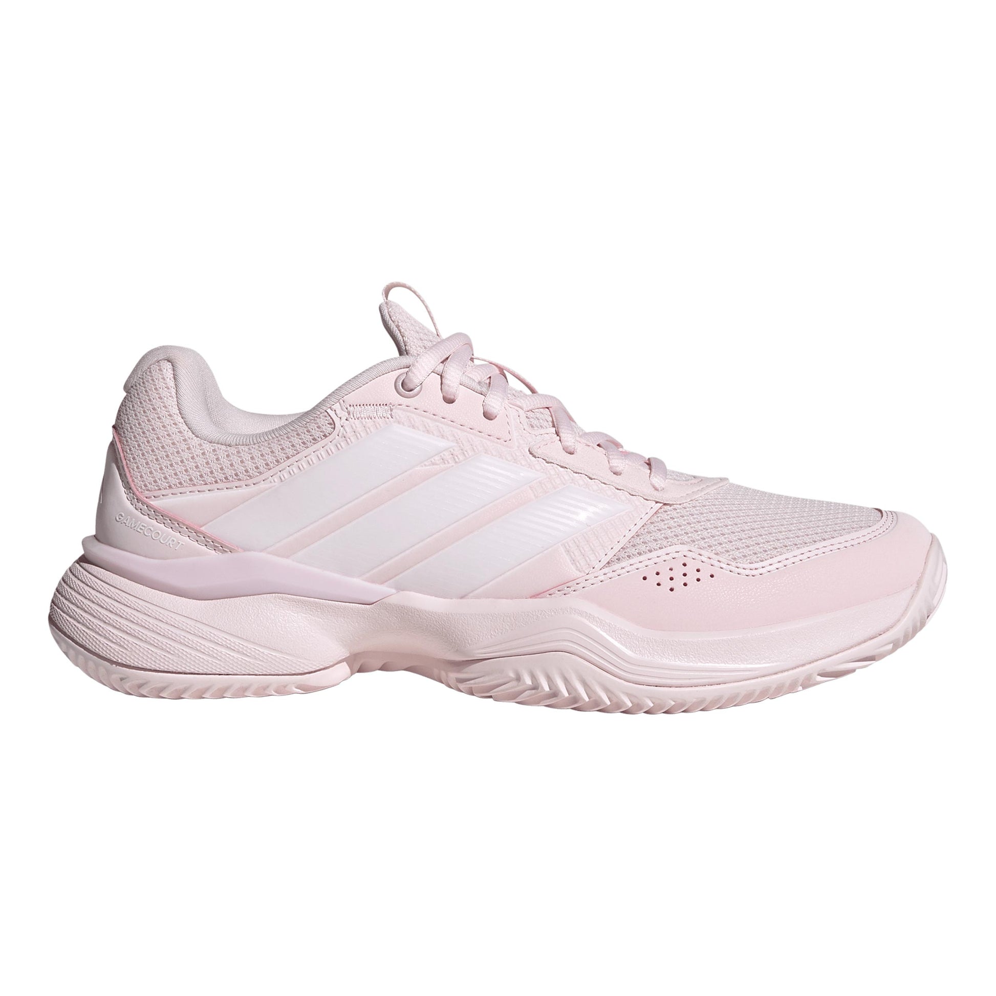 adidas GameCourt 3 Clay court shoe Women - pastel pink, white