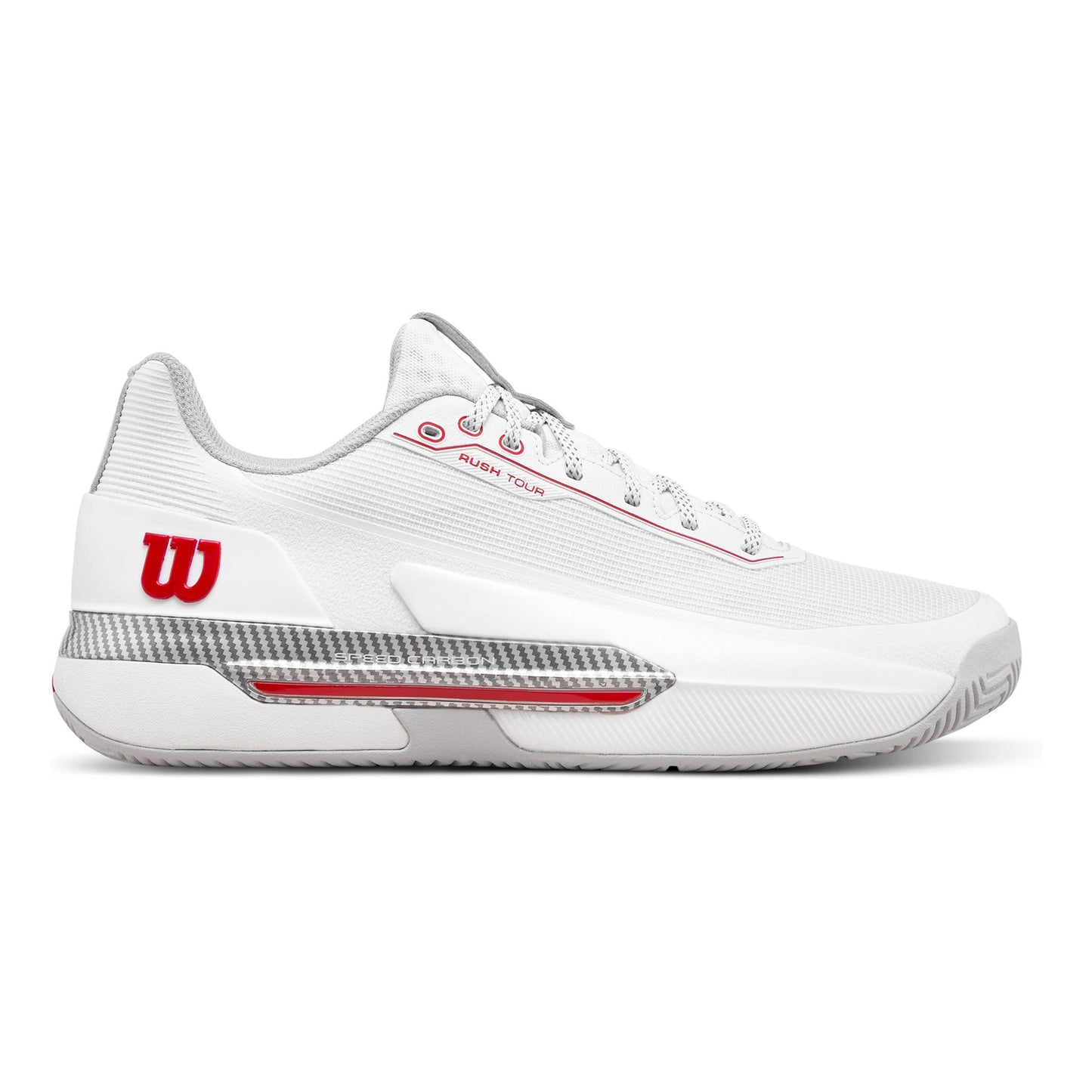 Wilson Rush Tour 5 CTC All court shoe Men - white, red