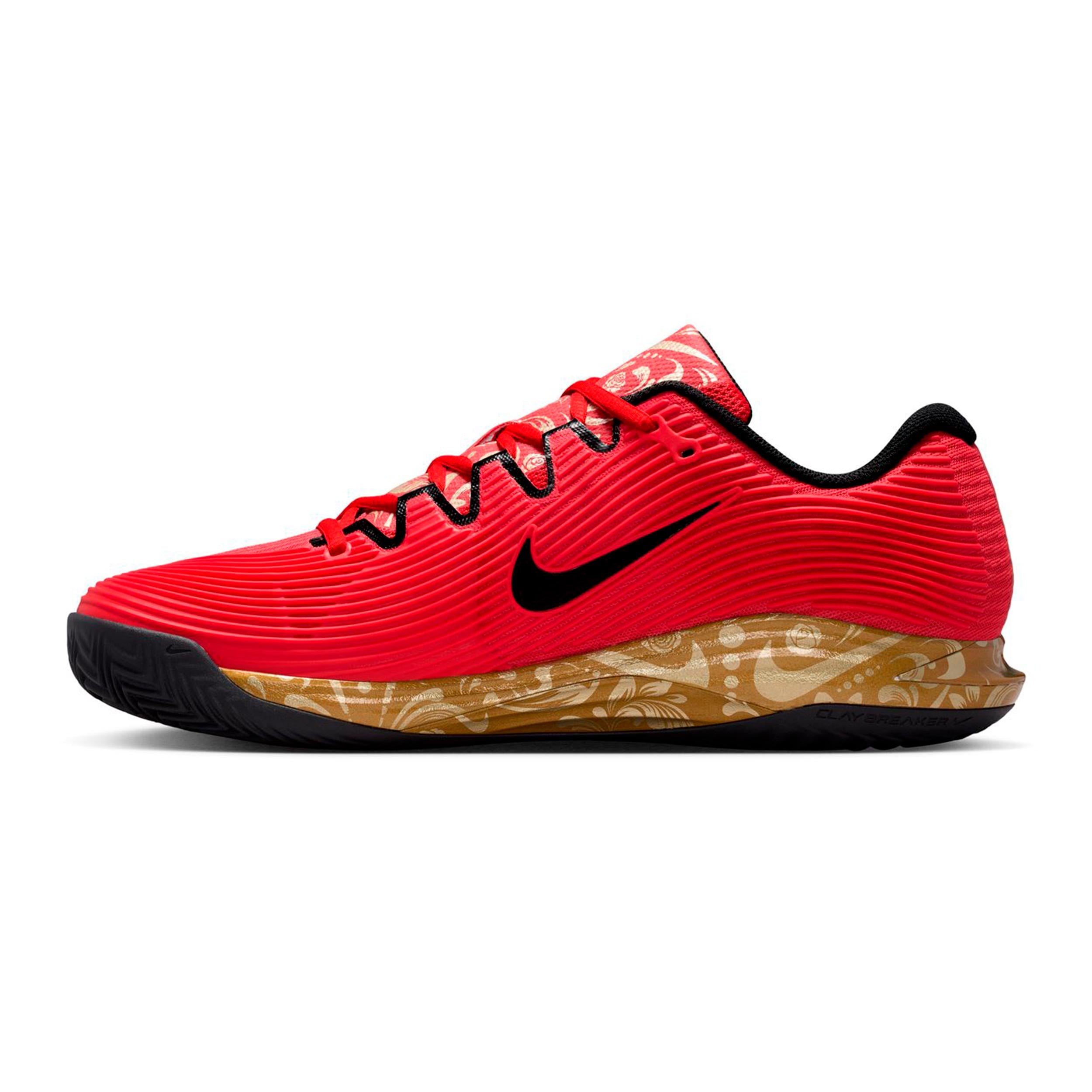 Carlos Alcaraz Zoom Vapor 12 PRM Clay court shoe Men - red, black