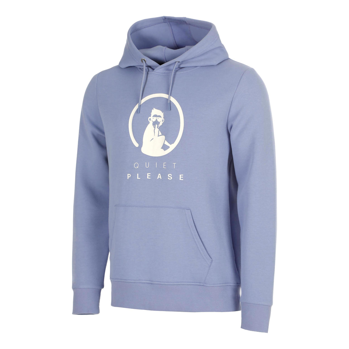Quiet Please Baseline Hoody Unisex - blau