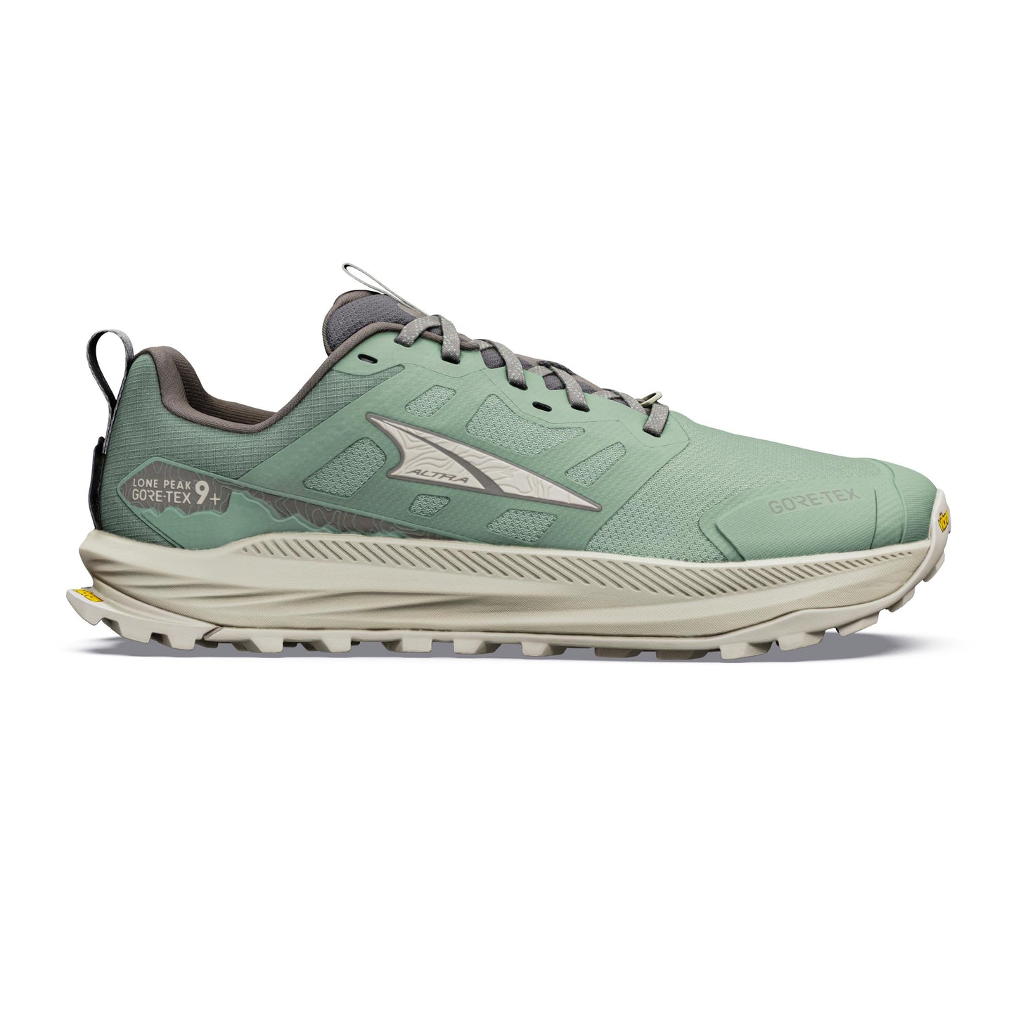 Altra Lone Peak 9+ GTX Trail running shoe Men - green, beige
