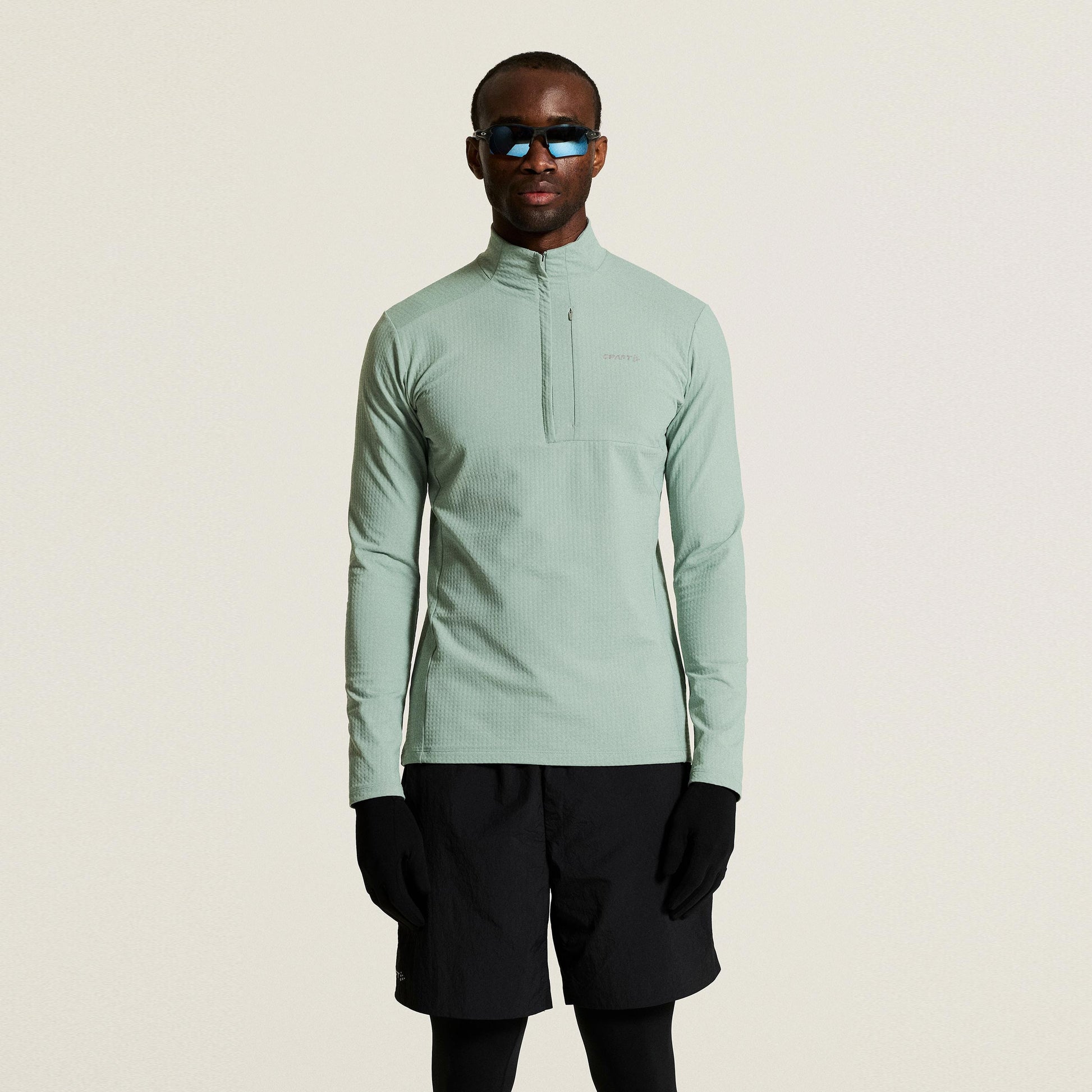Craft Gain Thermal Running shirt Men - sage