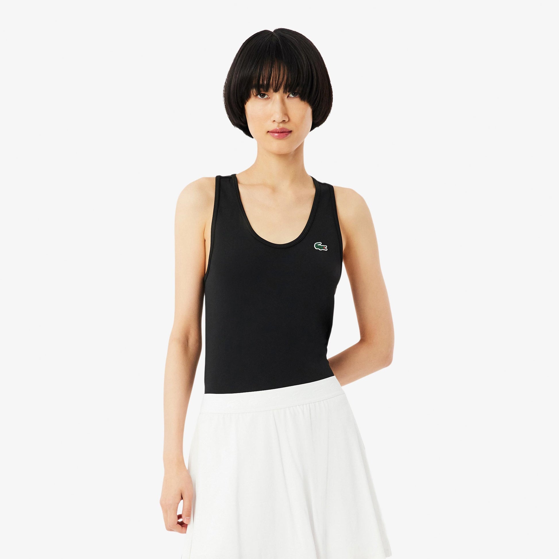 Lacoste Urban Tank-Top Damen - schwarz