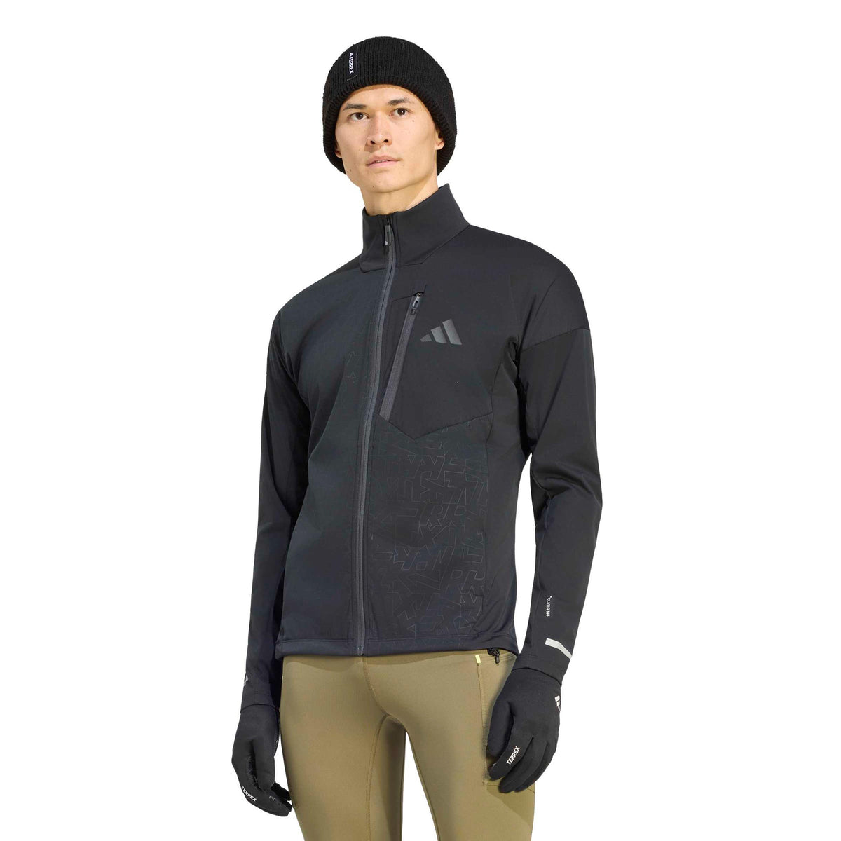adidas Terrex XPR Softshell Running jacket Men - black