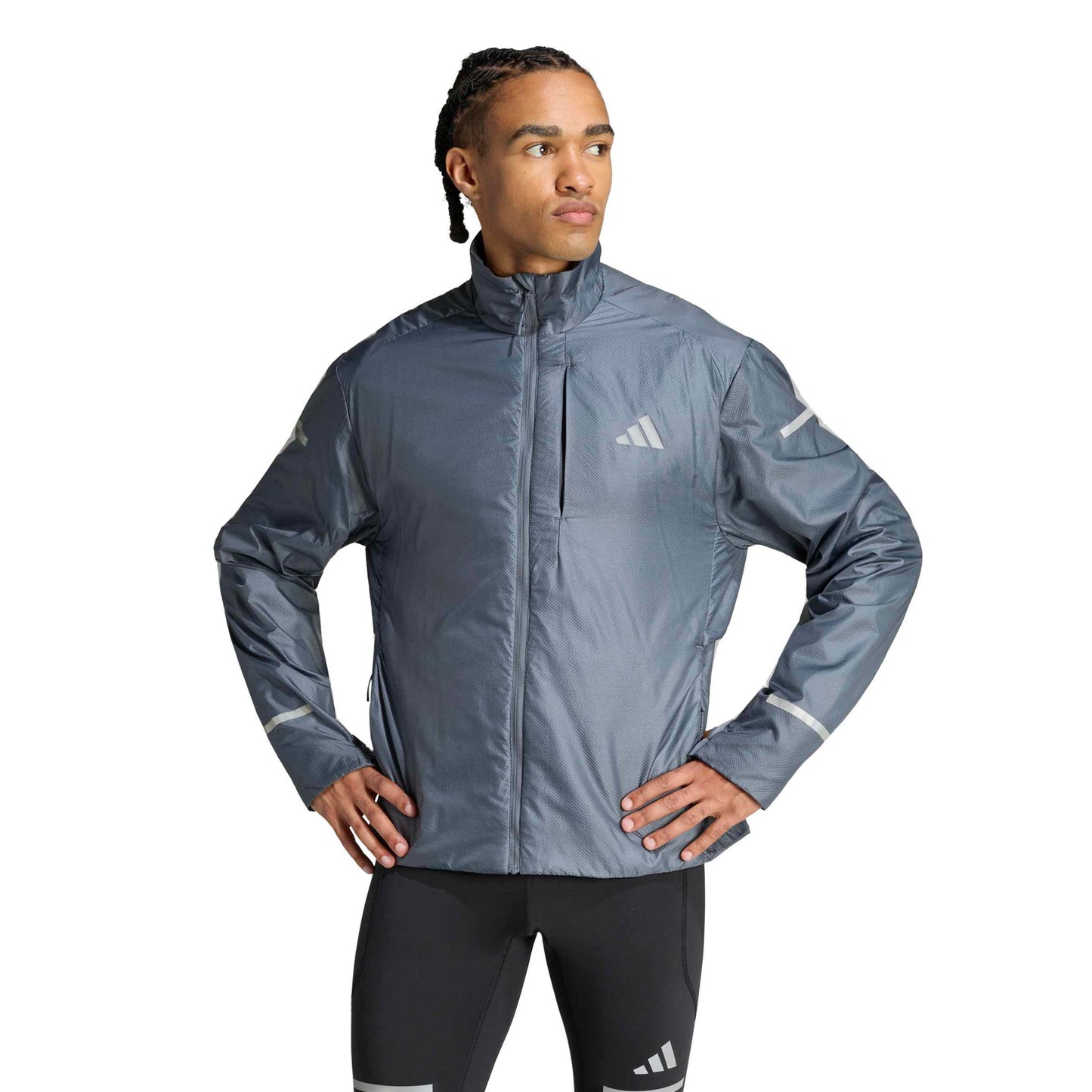 adidas adi365 Light Warm  Running jacket Men - anthracite