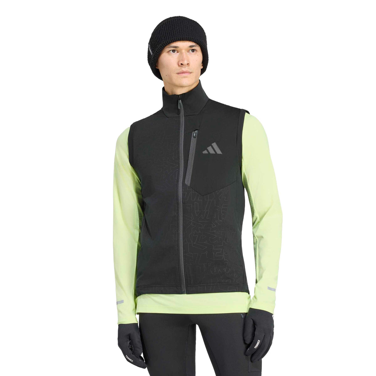 adidas Terrex XPR Softshell Running vests Men - black