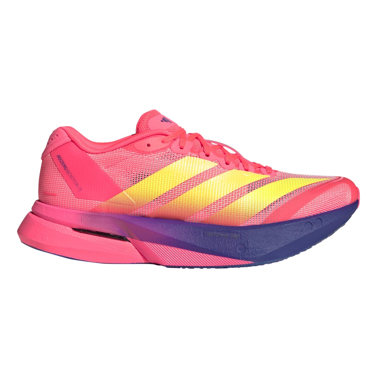 adidas adizero Boston 13 Berlin Wettkampfschuh Damen - rot, gelb
