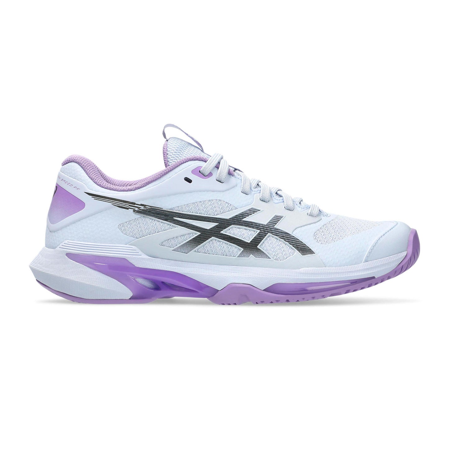 ASICS Solution Speed FF 4 Night Energy All court shoe Women - light blue, lilac