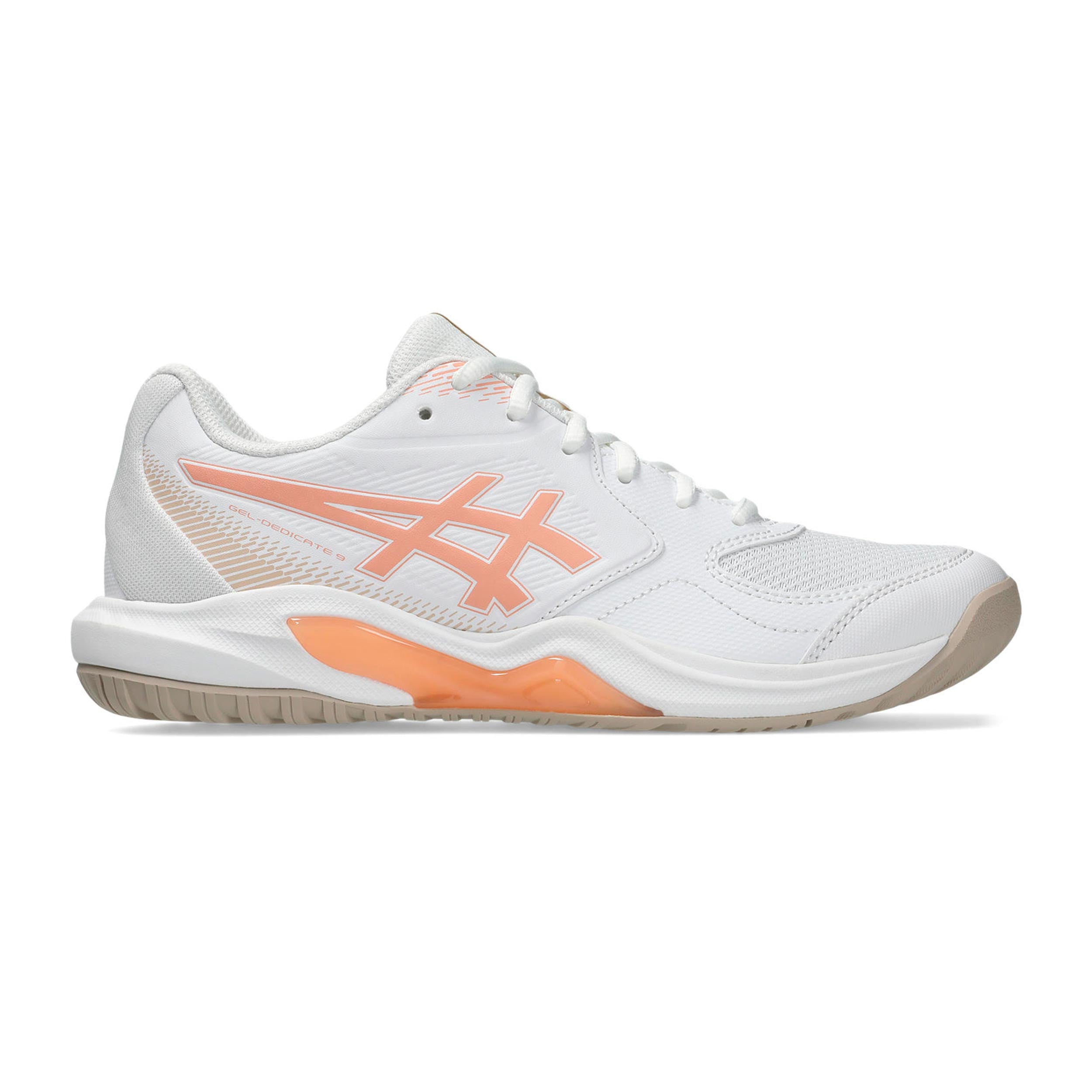 ASICS Gel-Dedicate 9 All court shoe Women - white, apricot