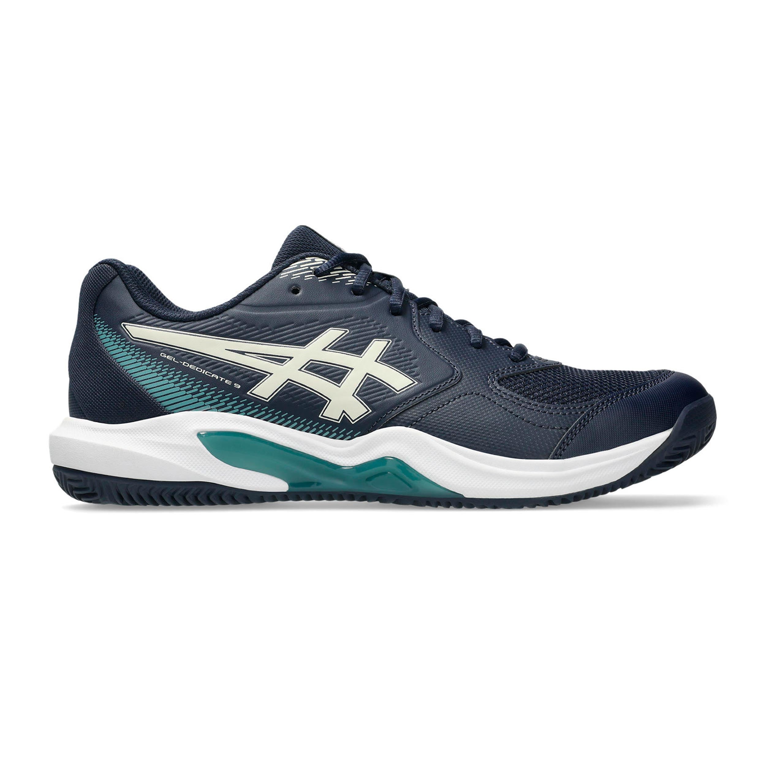 ASICS Gel-Dedicate 9 Clay court shoe Men - dark blue, white