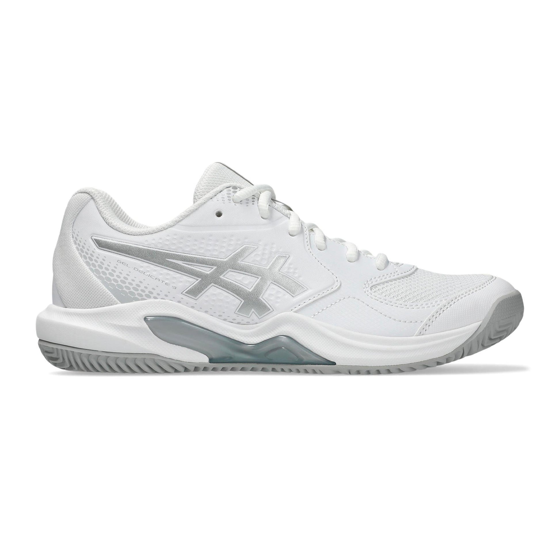 ASICS Gel-Dedicate 9 Padelschuh Damen - weiß, silber