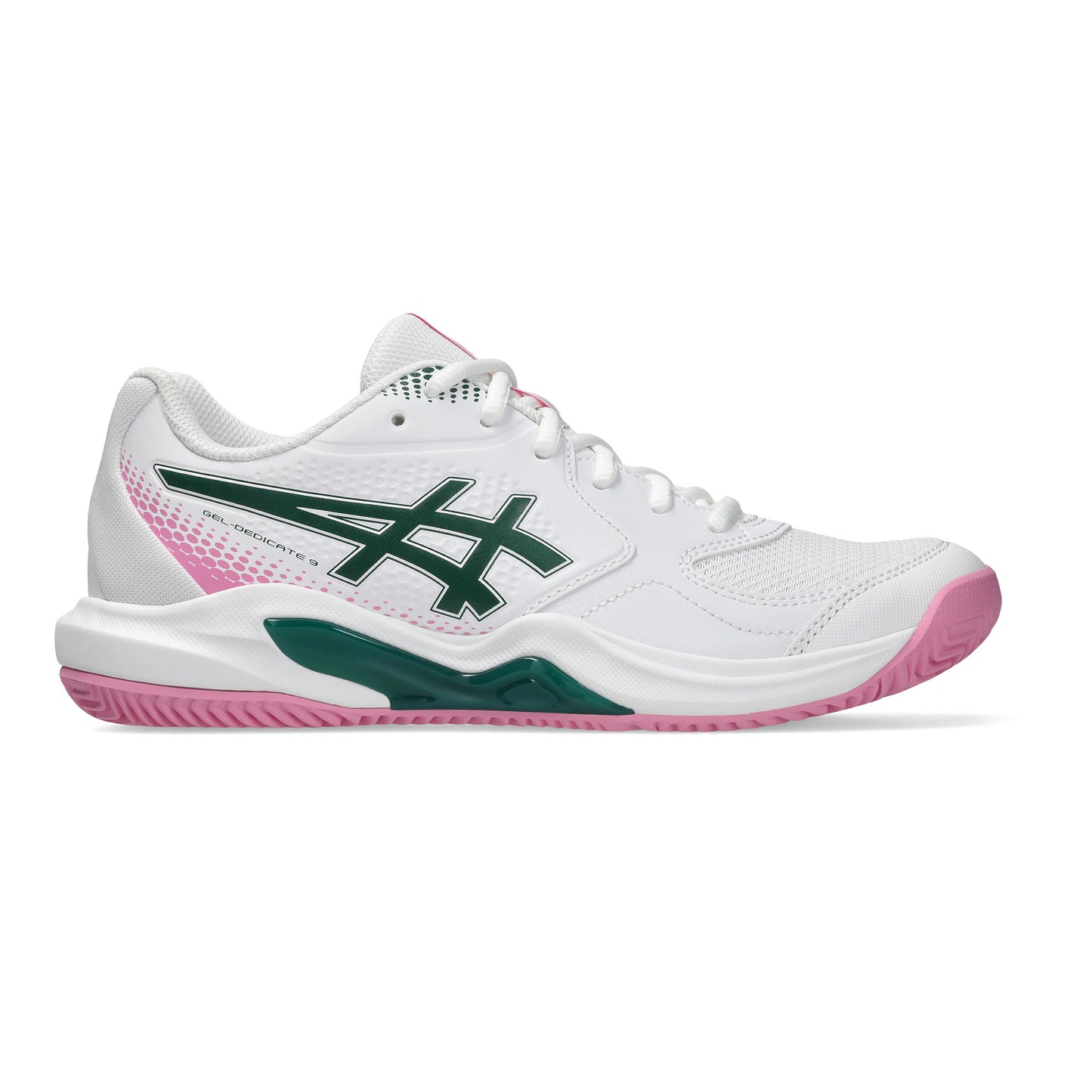 ASICS Gel-Dedicate 9 Padelschuh Damen - weiß, rosa