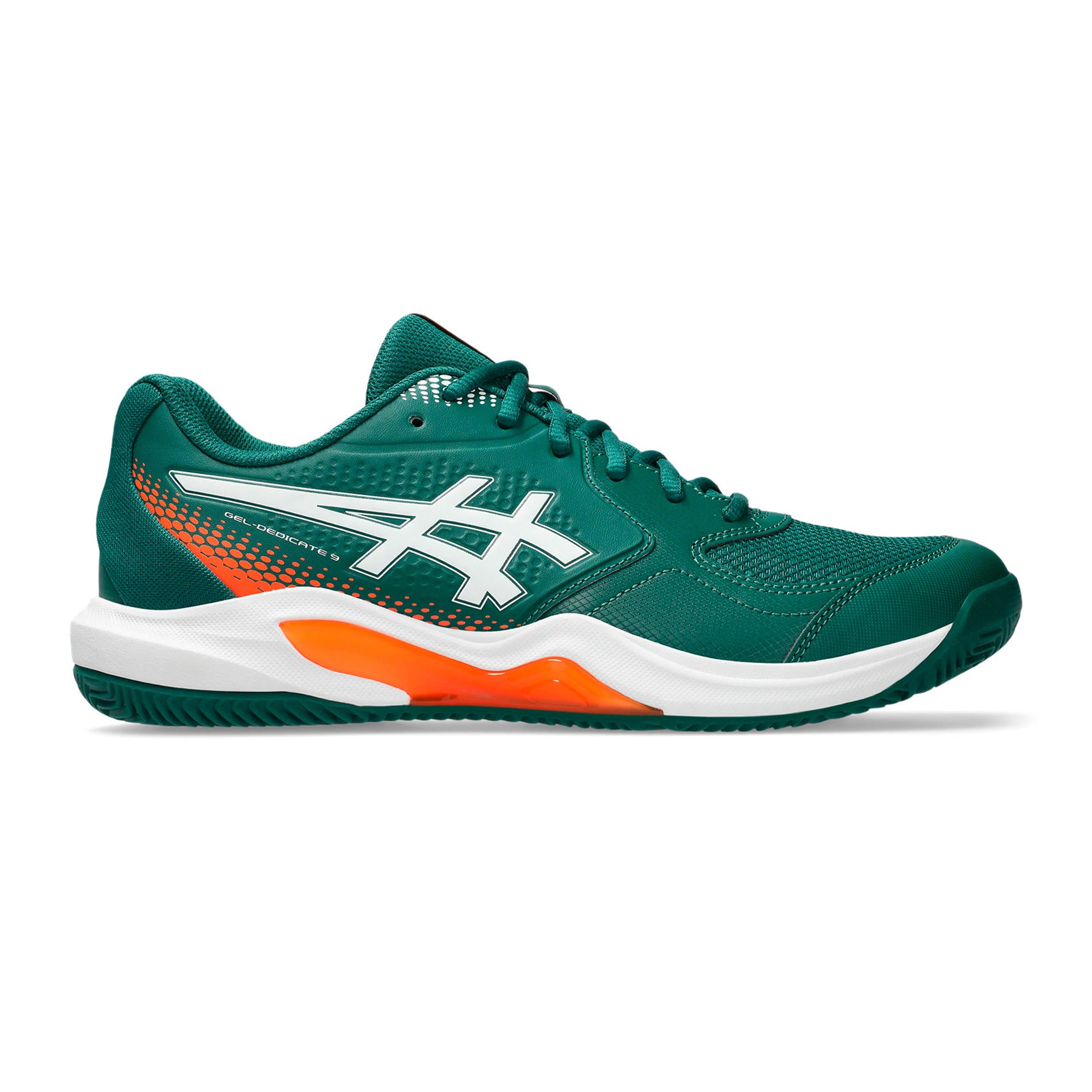 ASICS Gel-Dedicate 9 Padel shoe Men - dark green, white