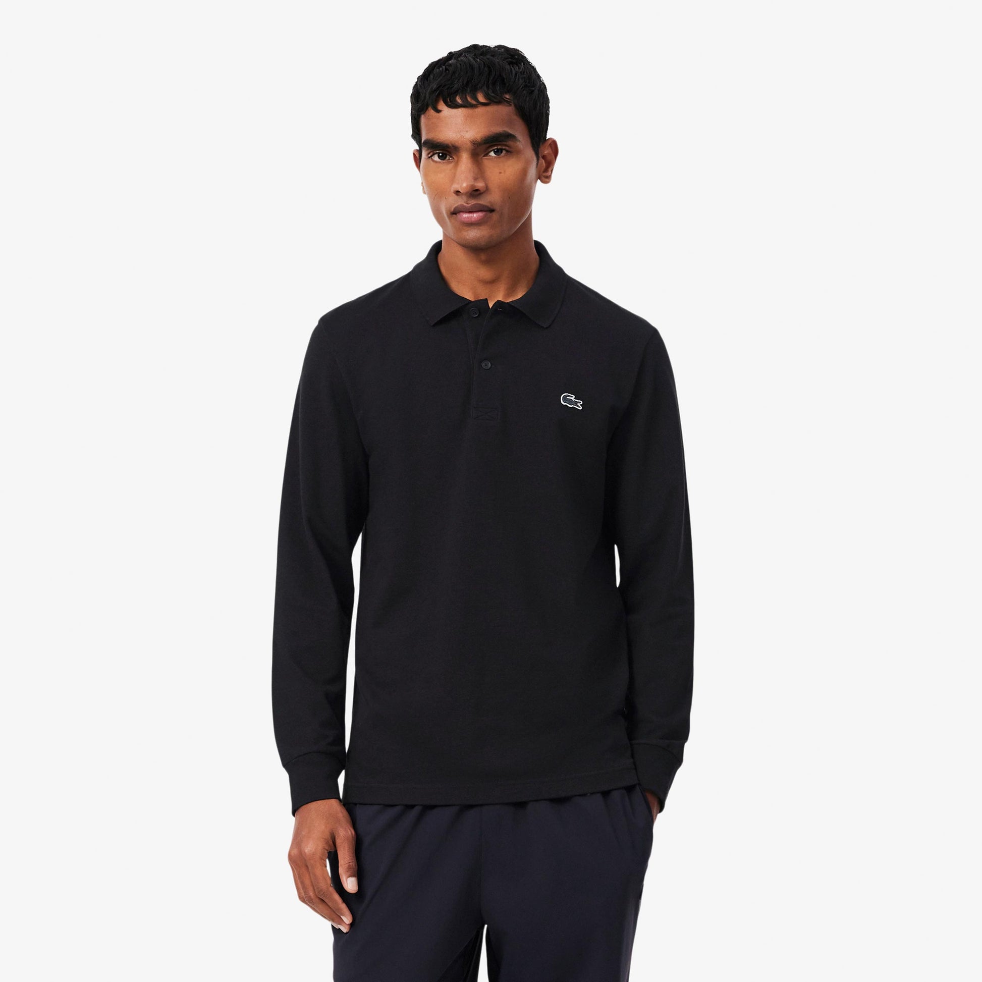 Lacoste Polo Herren - schwarz