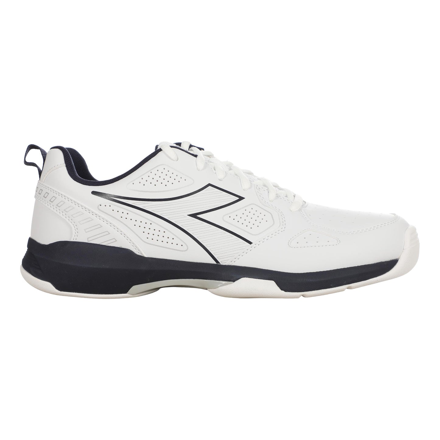 Diadora S. Challenge 7 SL Carpet shoe Men - white, dark blue