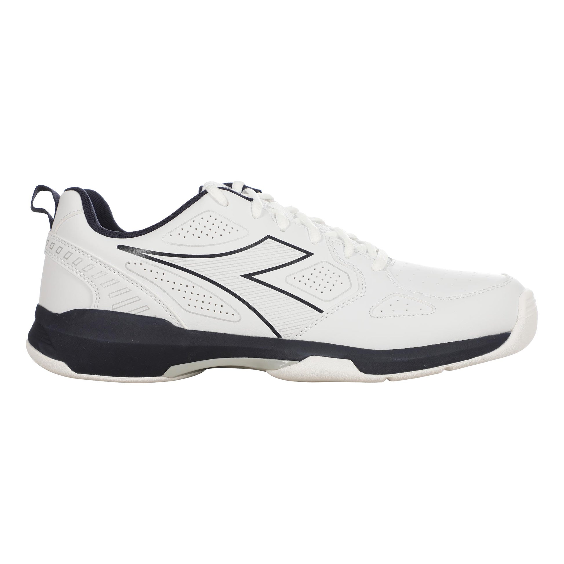 Diadora S. Challenge 7 SL Carpet shoe Men - white, dark blue