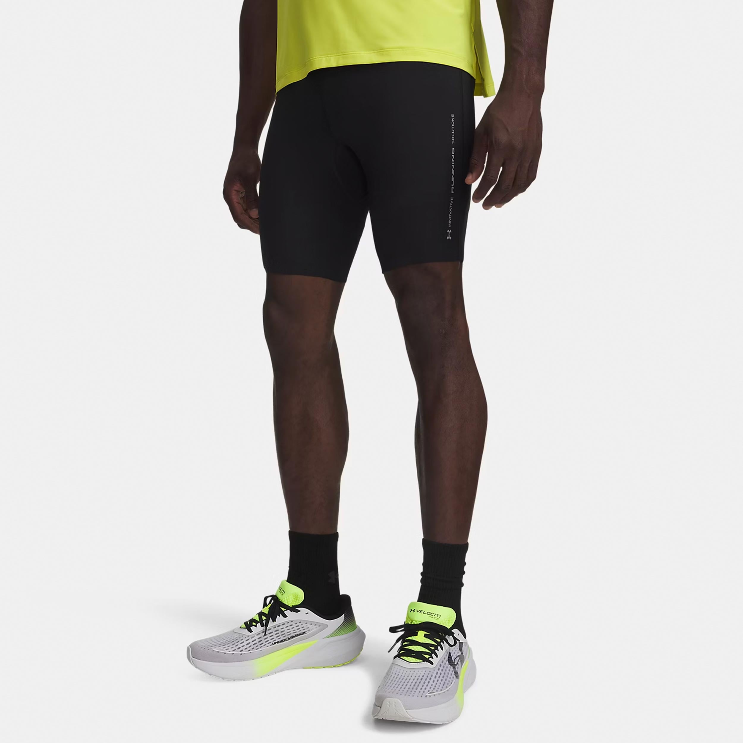 Under Armour Velociti Pro Half  Running tights Men - black