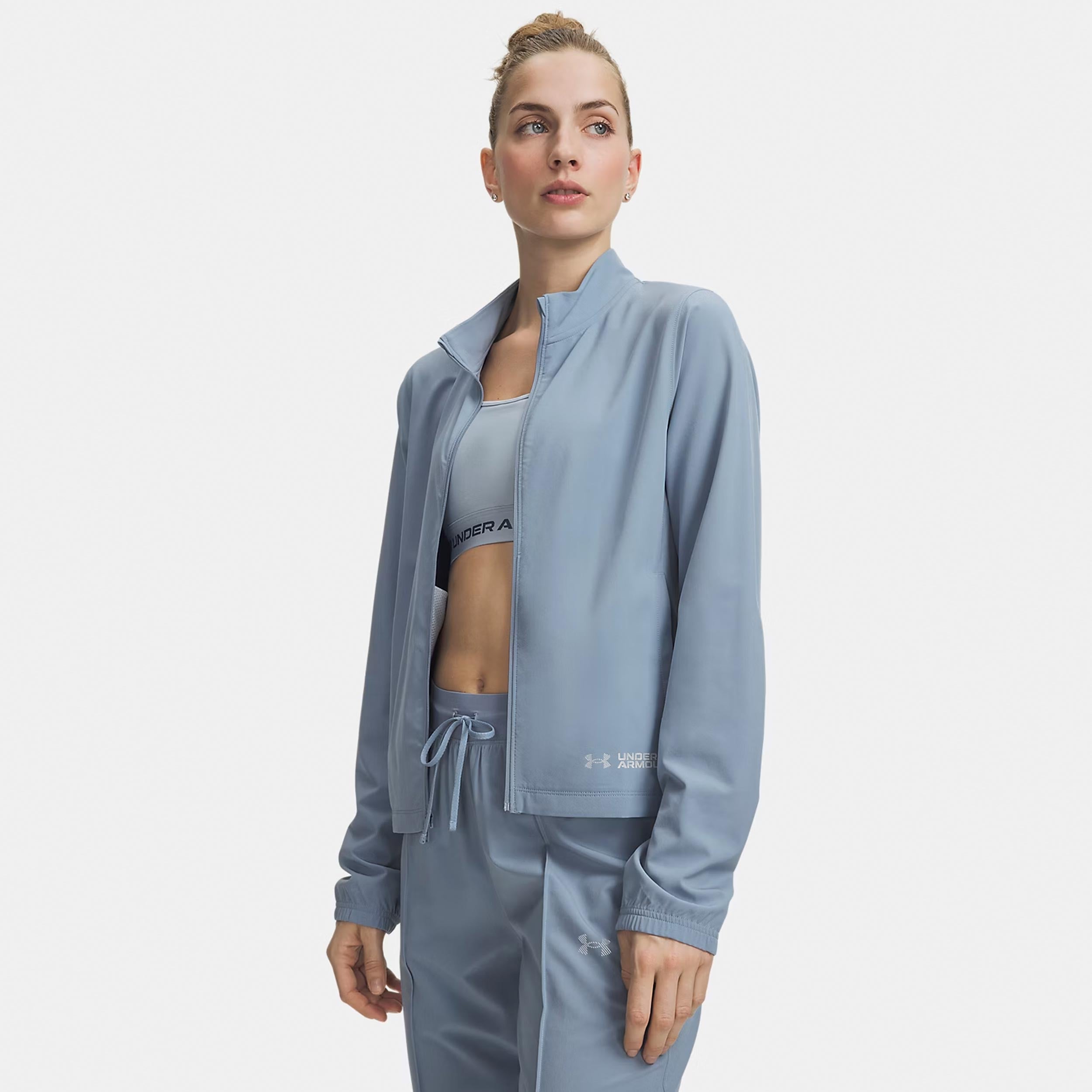Under Armour Velociti Track  Running jacket Women - blue