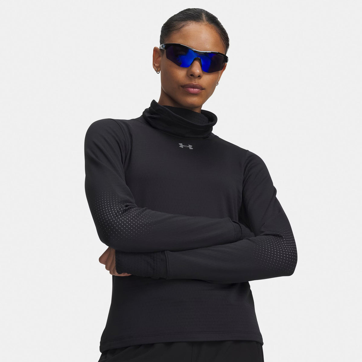 Under Armour Velociti ColdWeather Layer  Running shirt Women - black