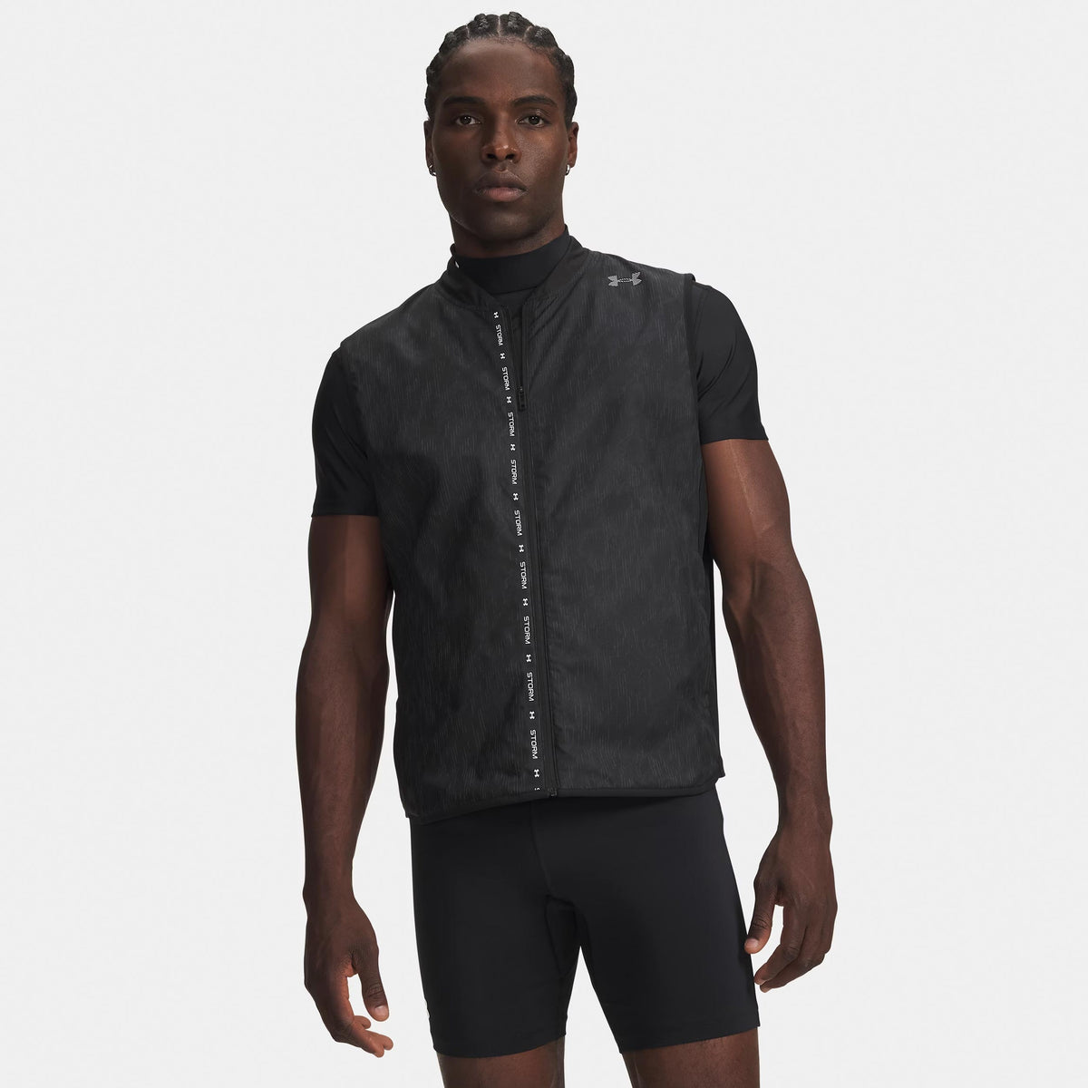 Under Armour Velociti ColdWeather Storm  Running vests Men - black