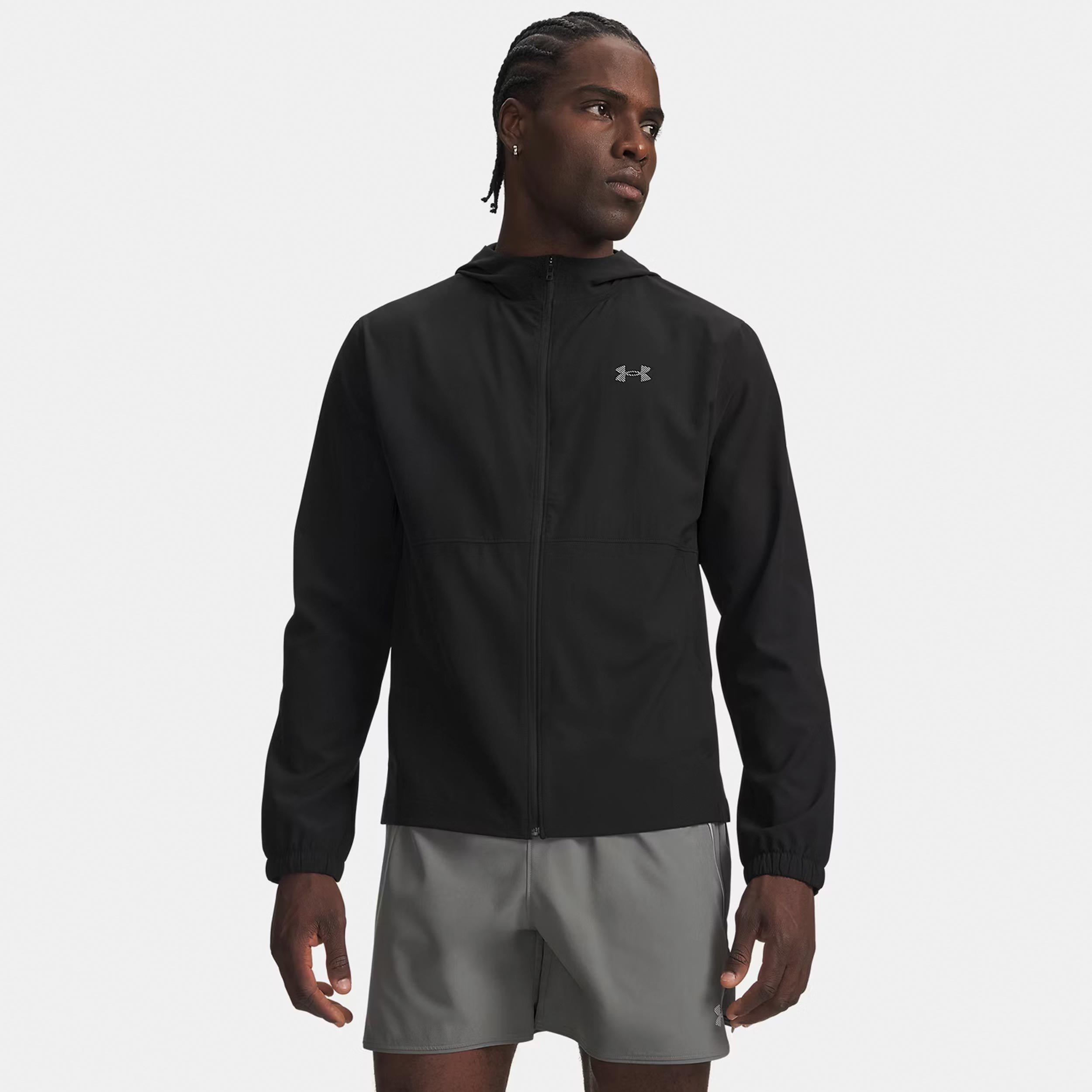 Under Armour Velociti Hooded  Running jacket Men - black