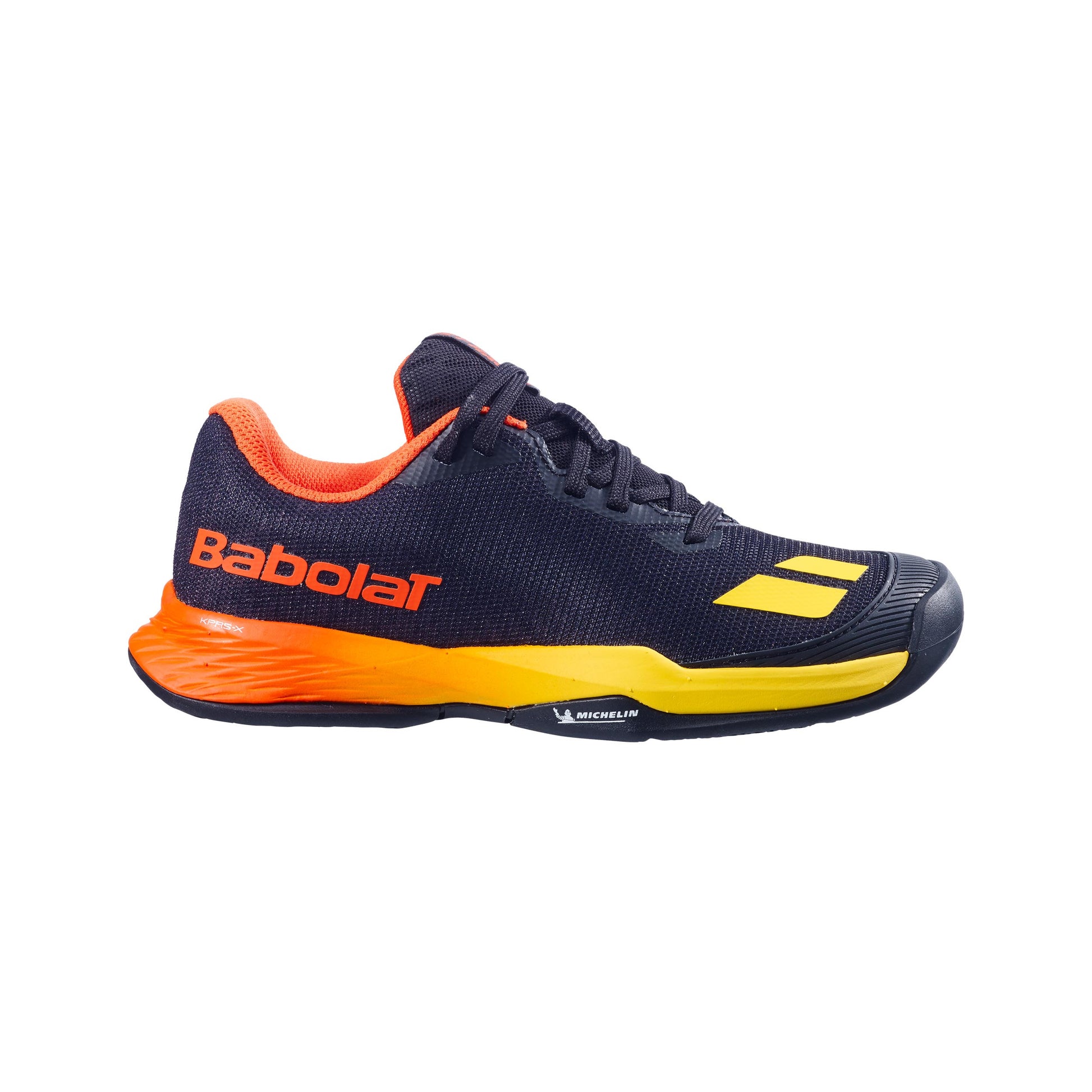 Babolat Jet Mach 3 Allcourtschuh Kinder - schwarz, orange