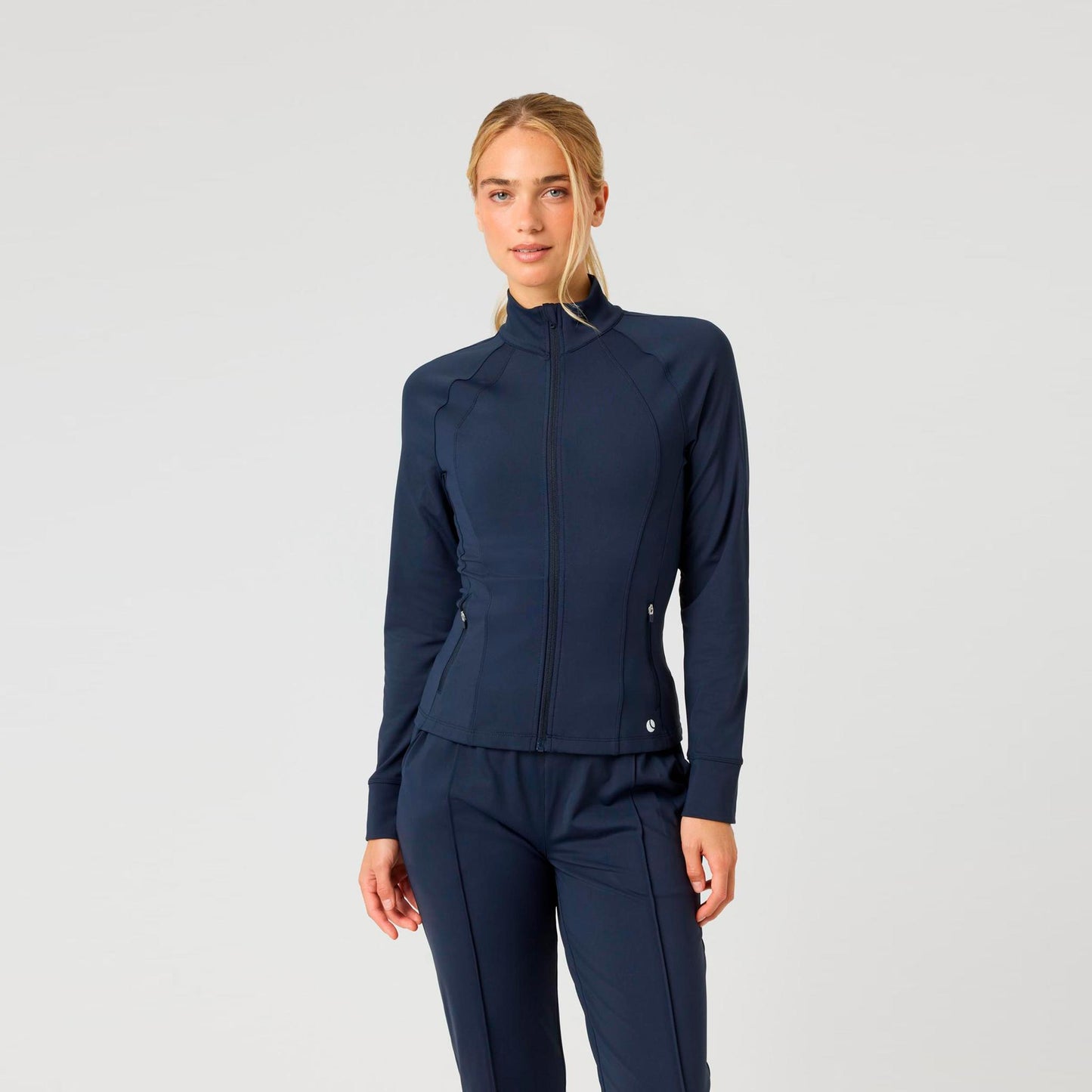Björn Borg Ace Track Trainingsjacke Damen - dunkelblau