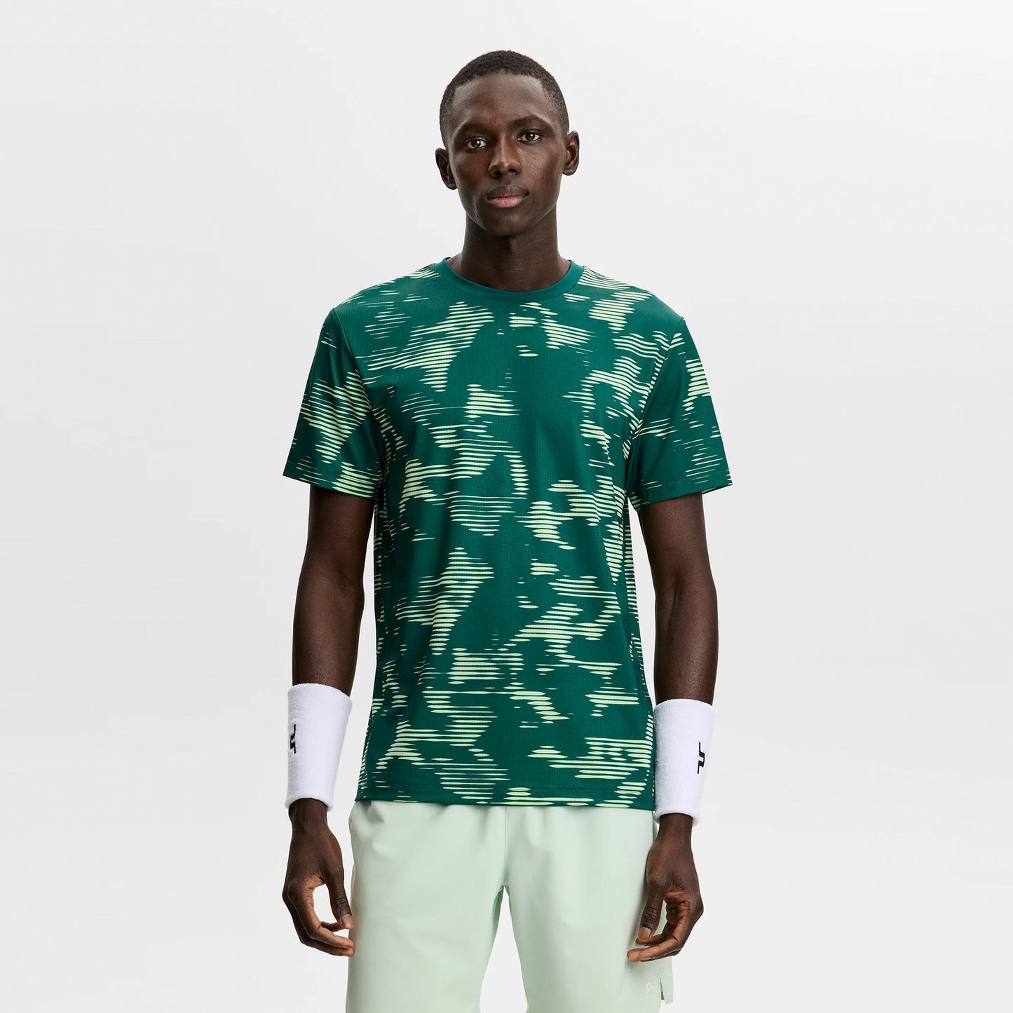 JLindeberg Josip Printed T-Shirt Men - sage