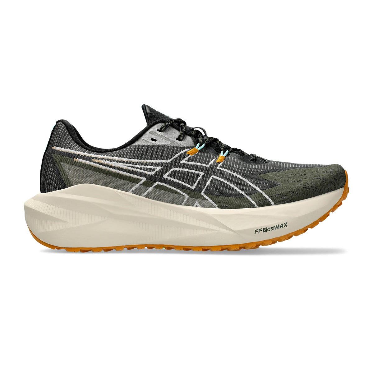 ASICS Blazeblast Trailschuh Herren - schwarz, beige