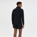Edmond 1/4 Zip Long sleeve Men - black