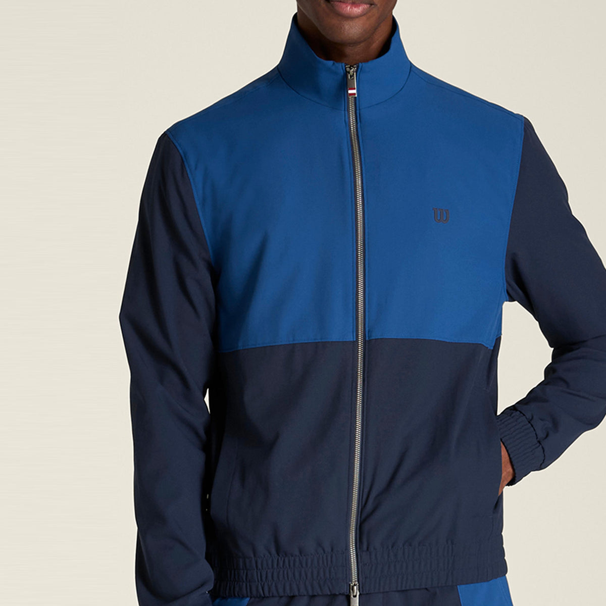 Wilson Grand Slam Blocked Training jacket Men - dark blue