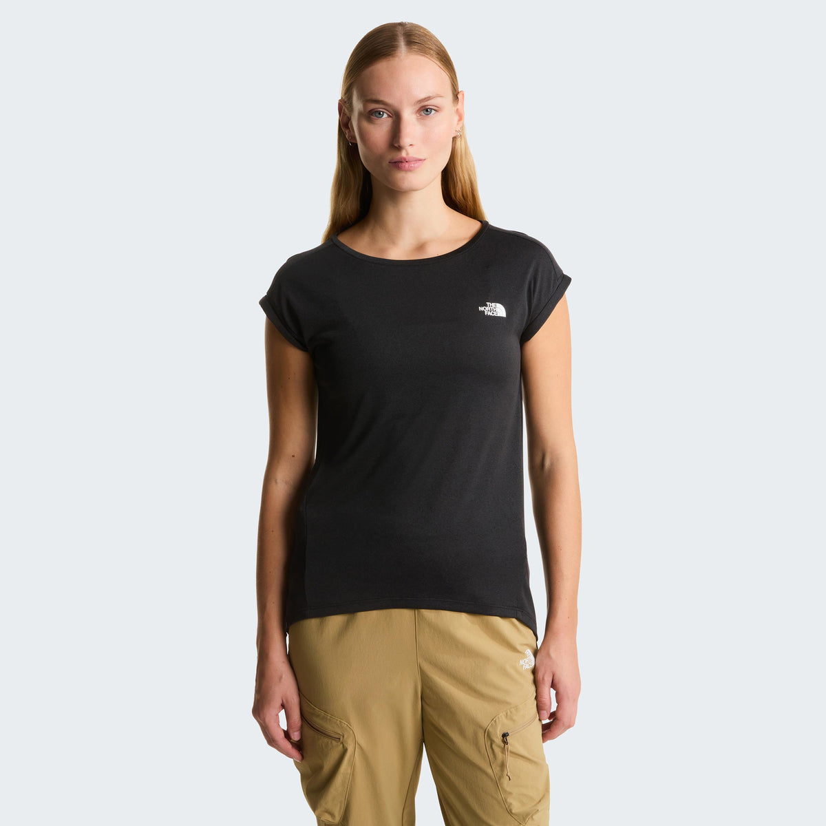 The North Face Tanken Laufshirt Damen - schwarz