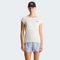 Tanken Laufshirt Damen - creme