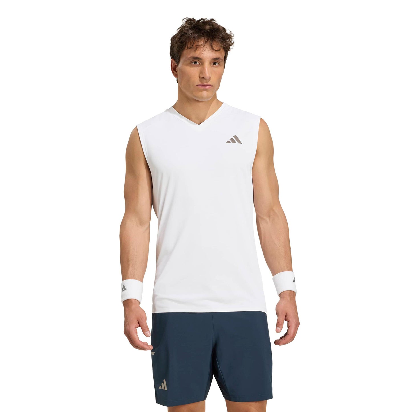 adidas Climacool Tank-Top Herren - weiß, silber