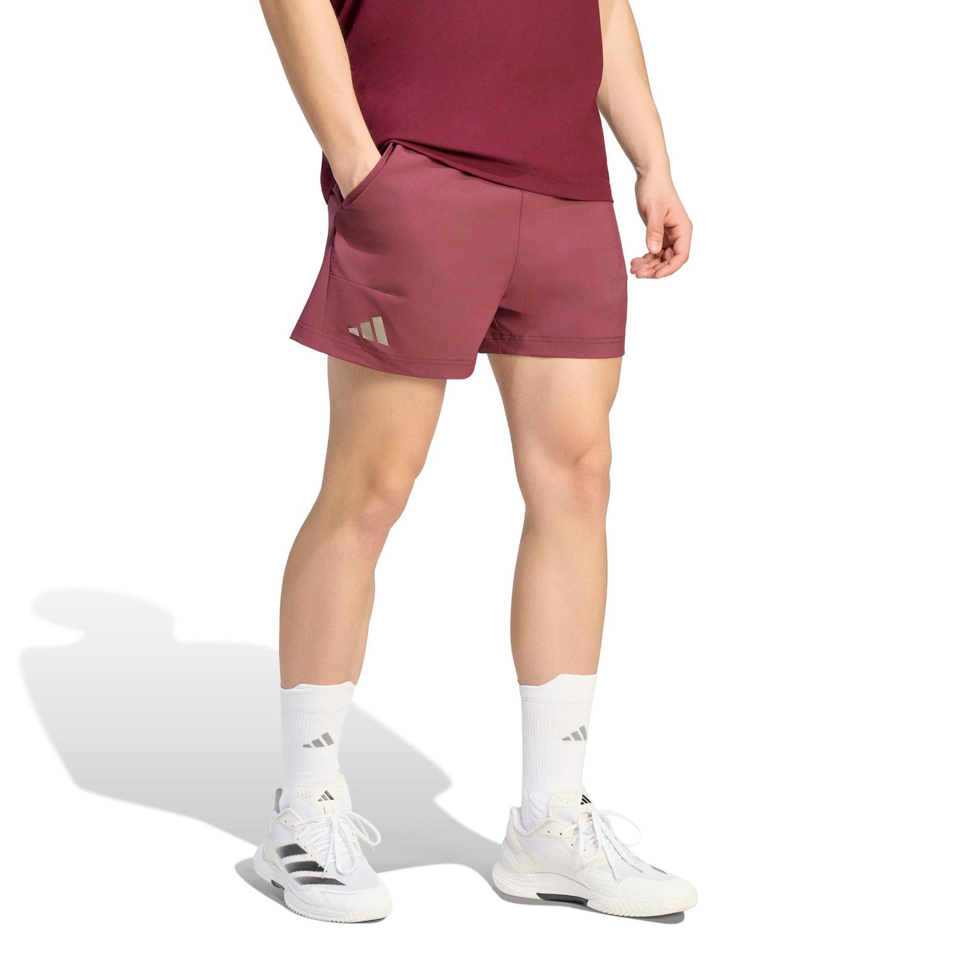 adidas Short & Tight Set Shorts Men - wine red