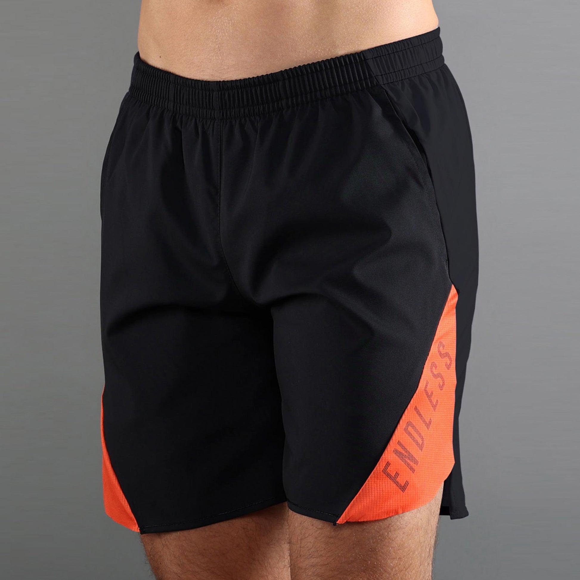 Endless PHOENIX Shorts Men - black, orange