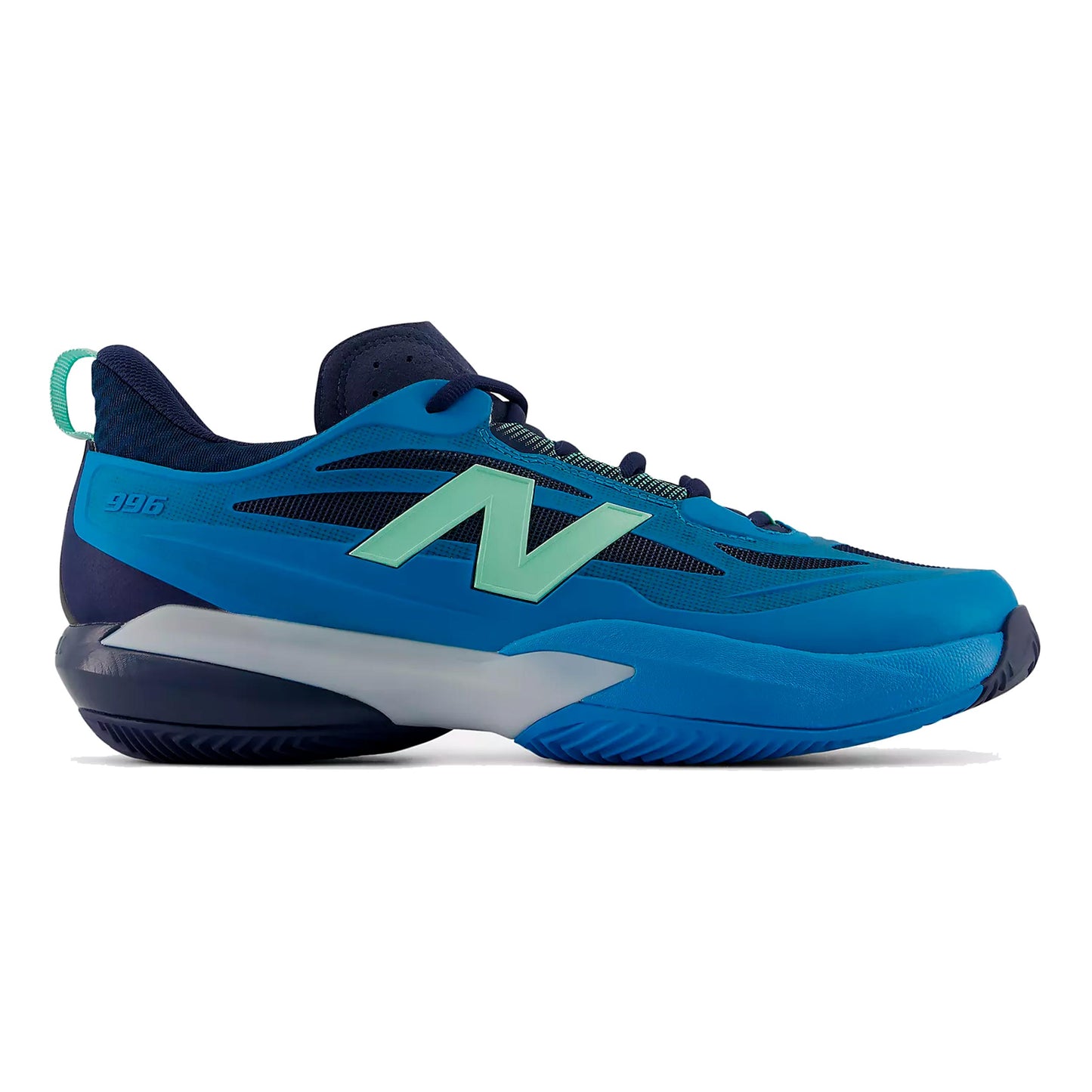 New Balance 996v7 Clay court shoe Men - turquoise, dark blue
