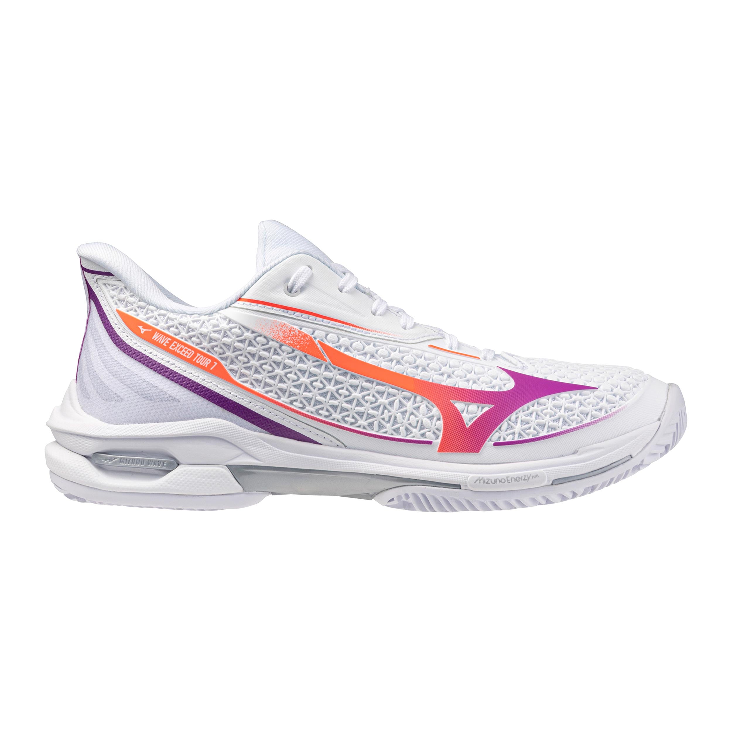 Mizuno Wave Exceed Tour 7 Sandplatzschuh Damen - weiß, lila