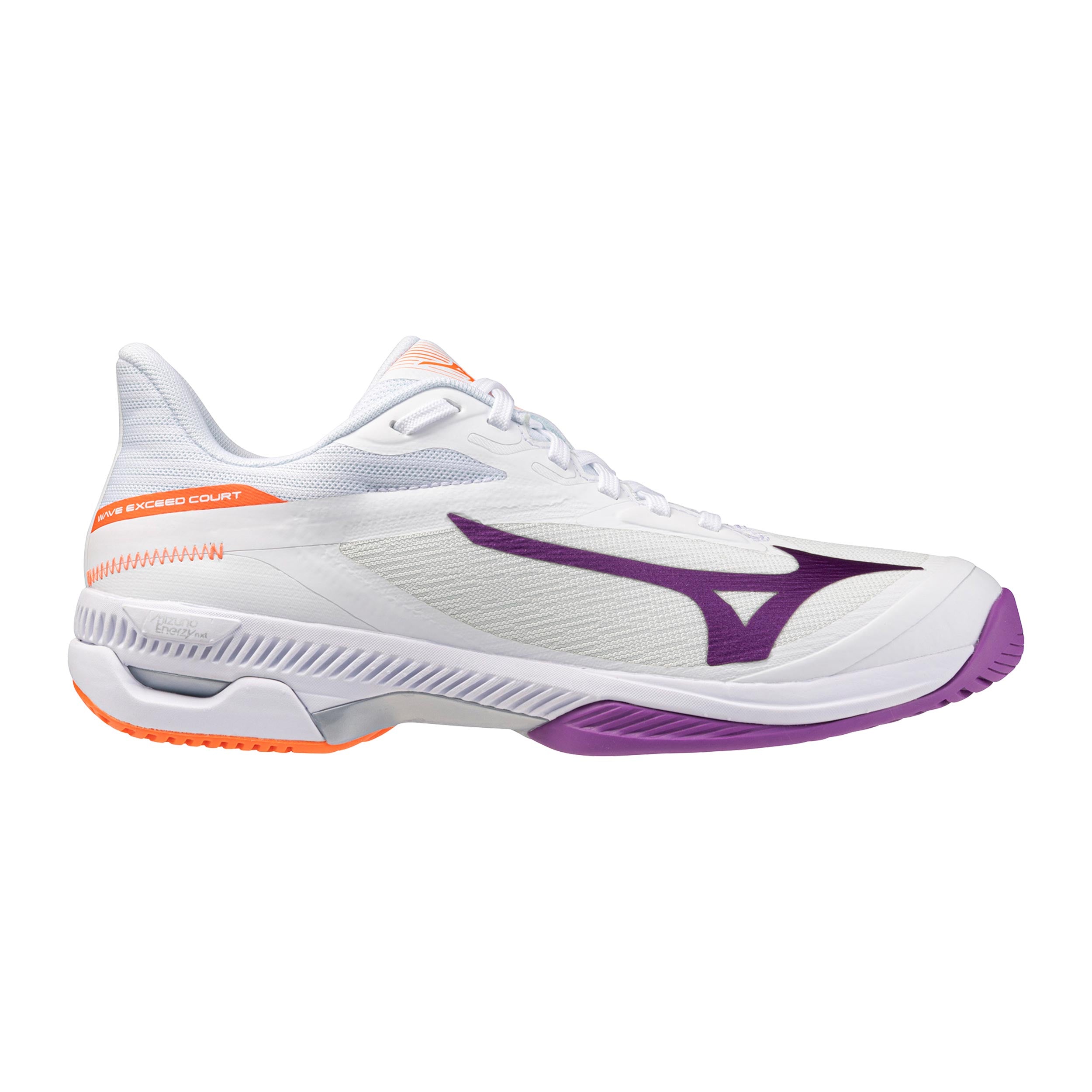 Mizuno Wave Exceed Court Allcourtschuh Damen - weiß, lila