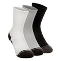 Performance Tech Crew Sports Socks 3 Pack Unisex - grey, dark grey