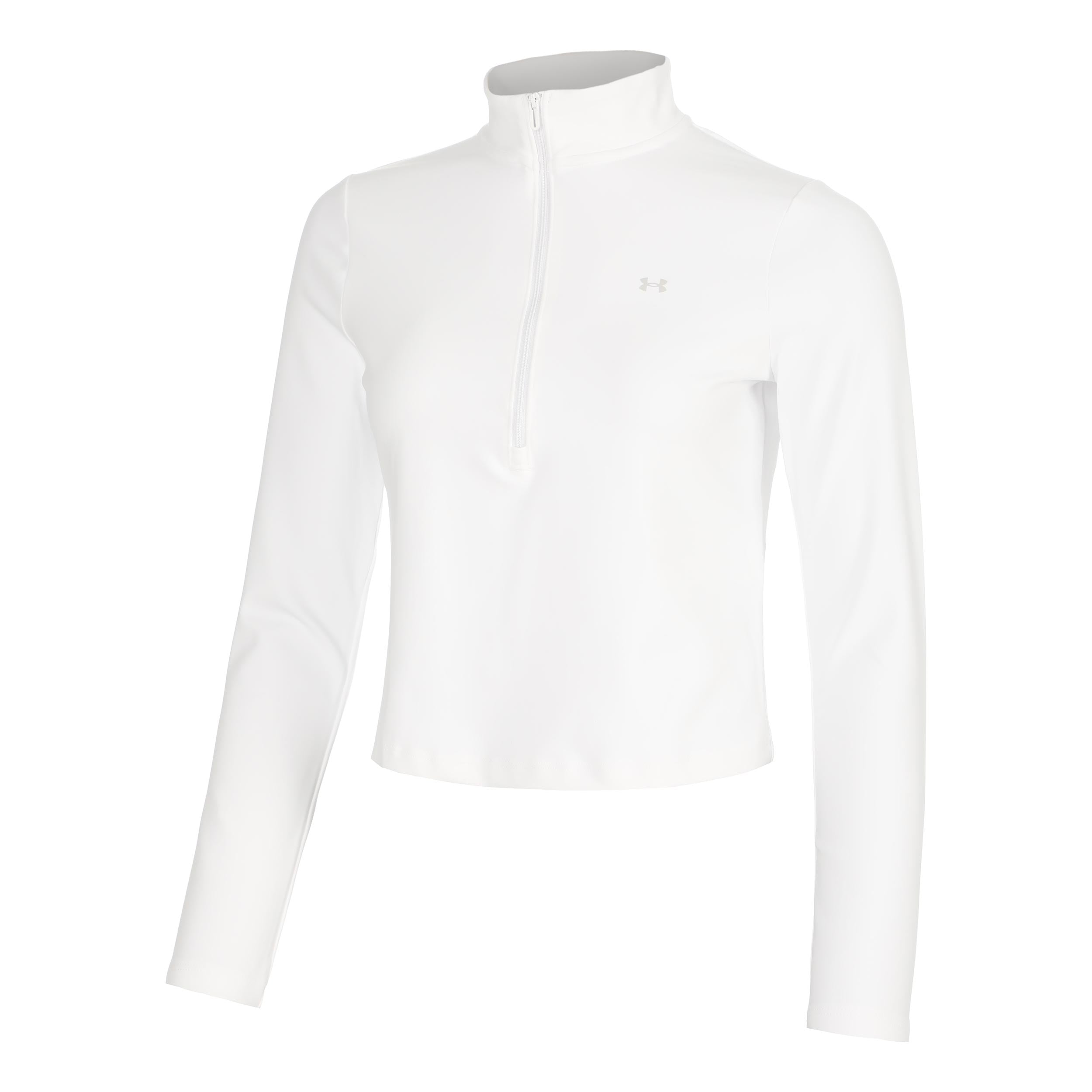 Under Armour Motion 1/2 Zip Long sleeve Women - white, lightgrey