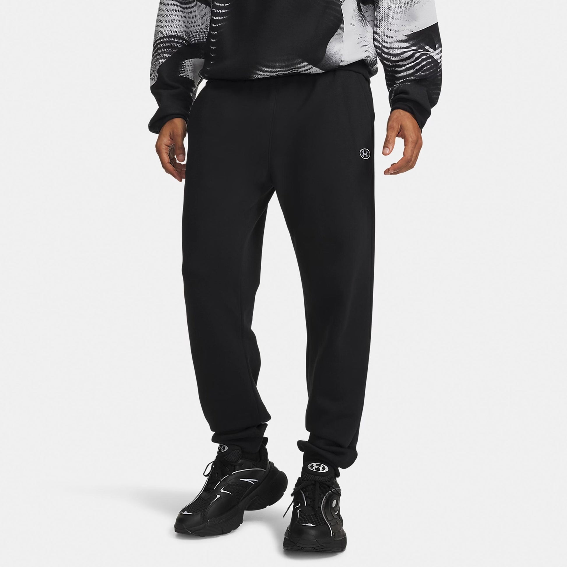 Under Armour Rival Fleece Training pants Men - black, white