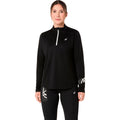 Icon 1/2 Zip  Laufshirt - schwarz