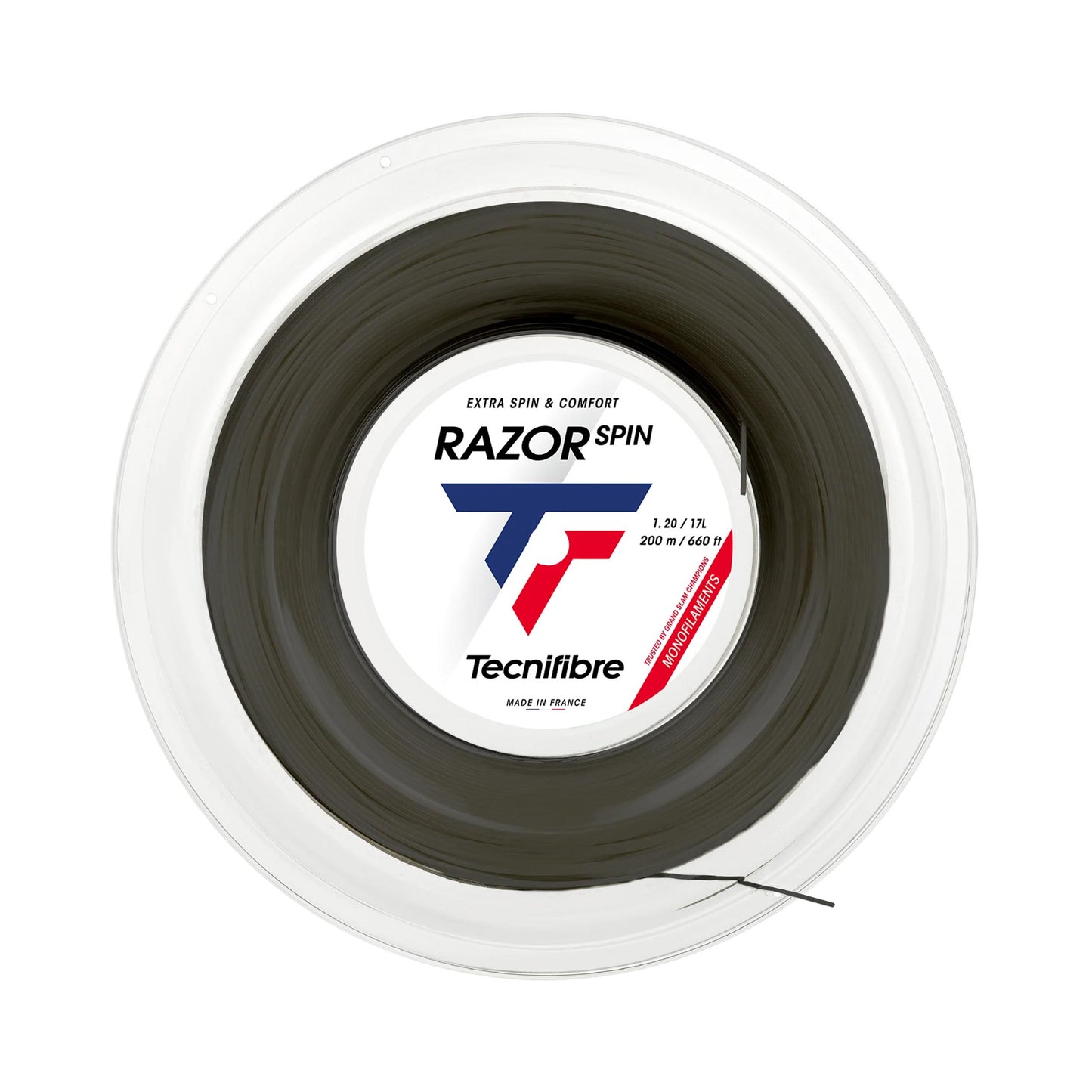 Tecnifibre Razor Spin String reel 200m - black